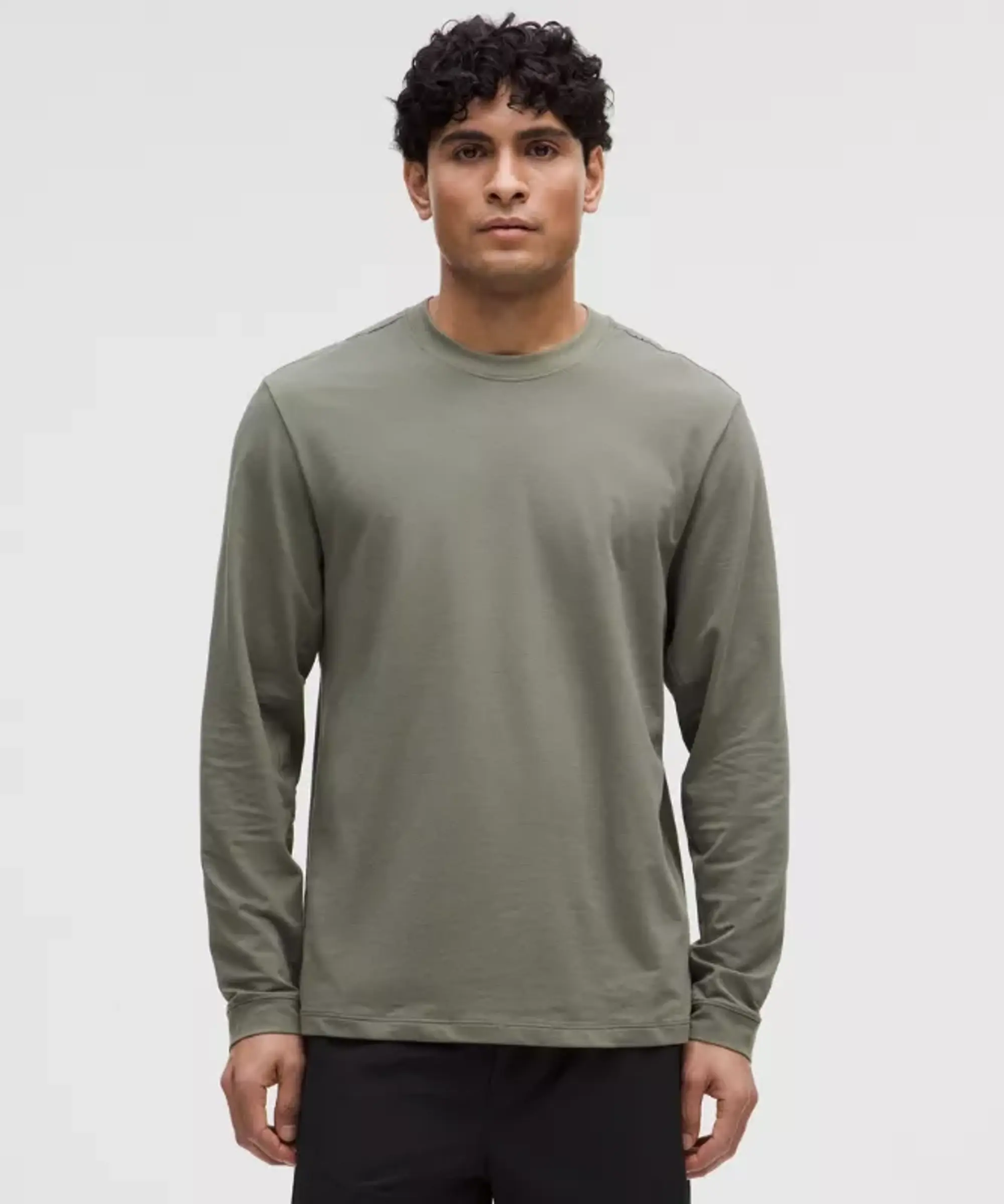 lululemon IE lululemon – Men's Zeroed In Long-Sleeve Shirt – Color Grey – Size 2XL