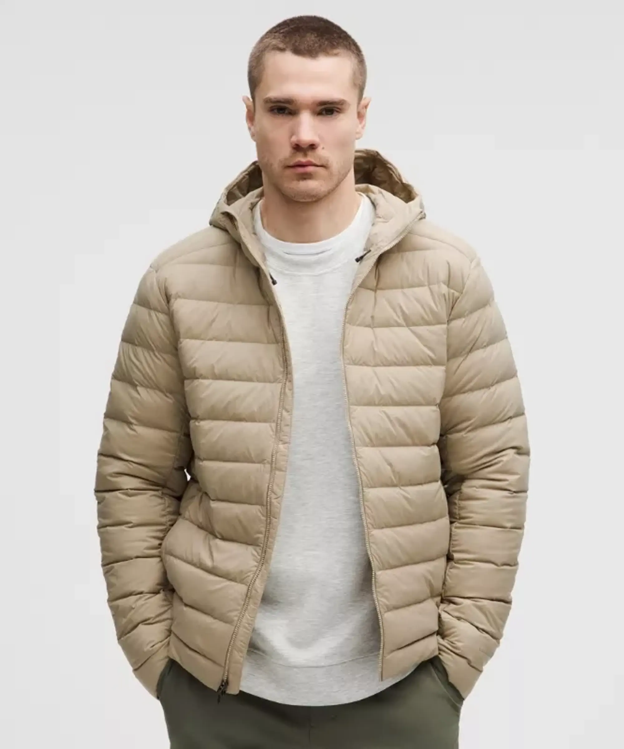 lululemon IE lululemon – Men's Navigation 700-Down-Fill Hoodie – Color Brown – Size 2XL