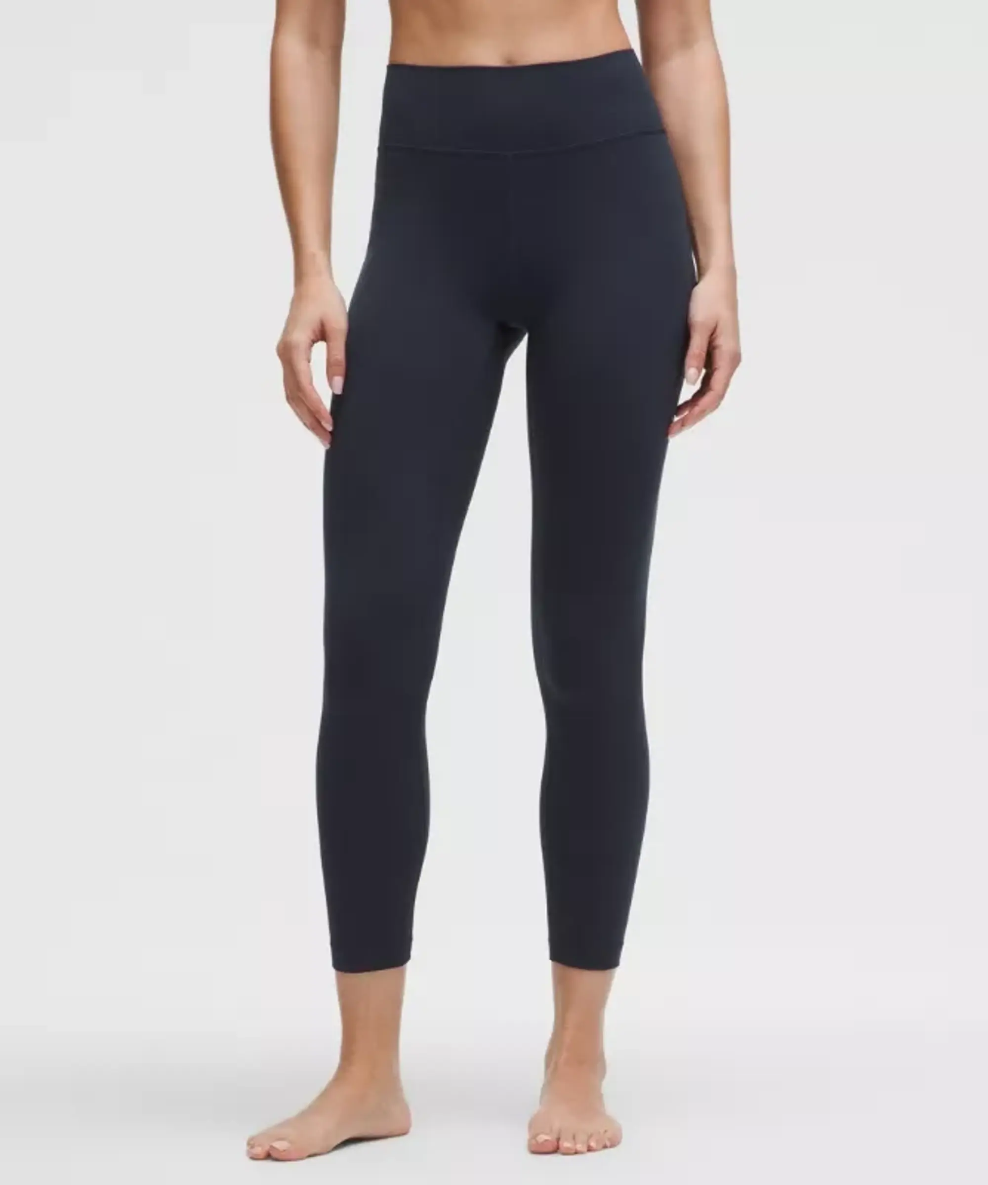 lululemon IE lululemon – Women's Groove High-Rise Ribbed Panel Tight Leggings – 25 – Color Blue – Size 4