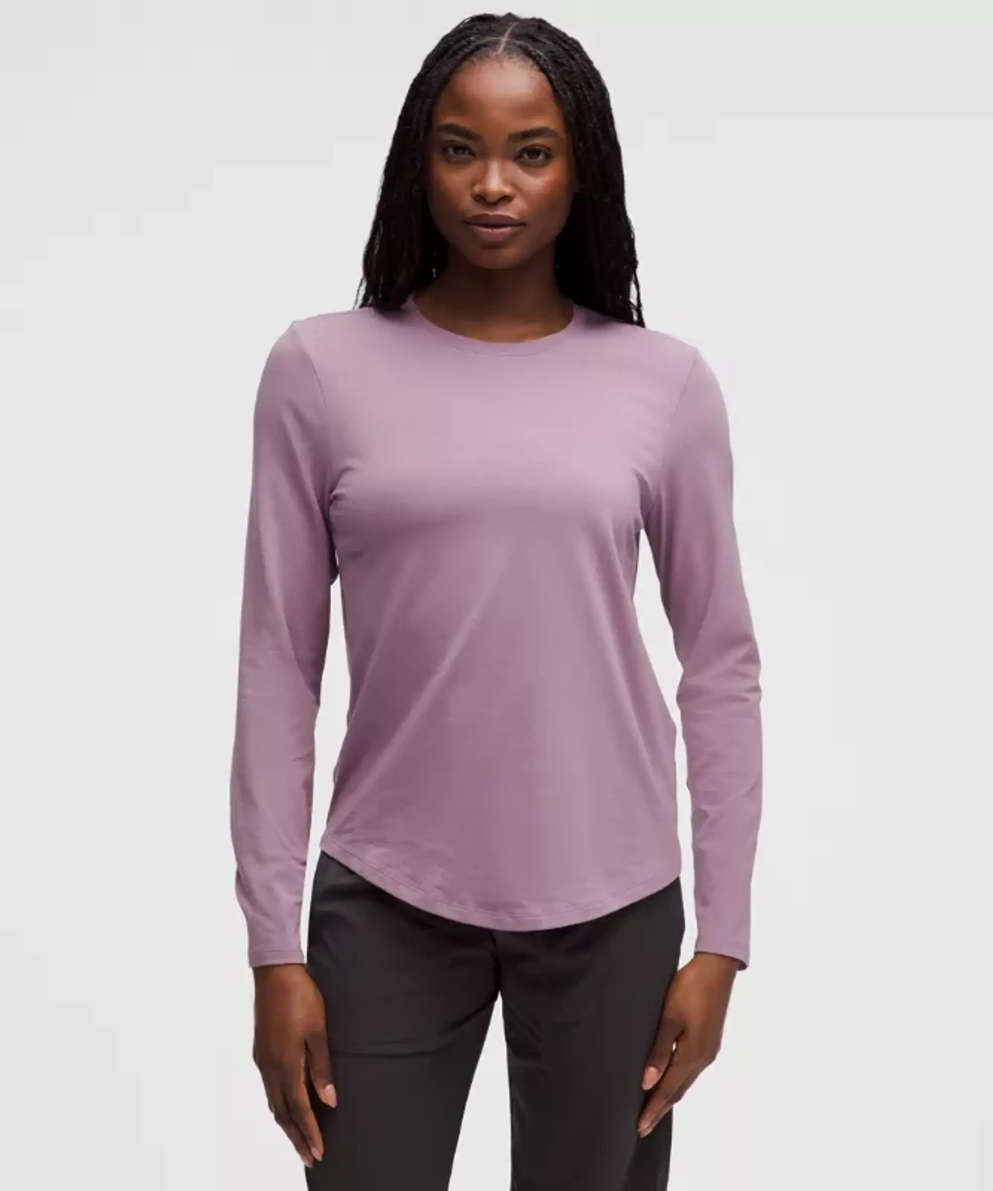 lululemon IE lululemon – Women's Love Long-Sleeve Shirt – Color Purple – Size 8