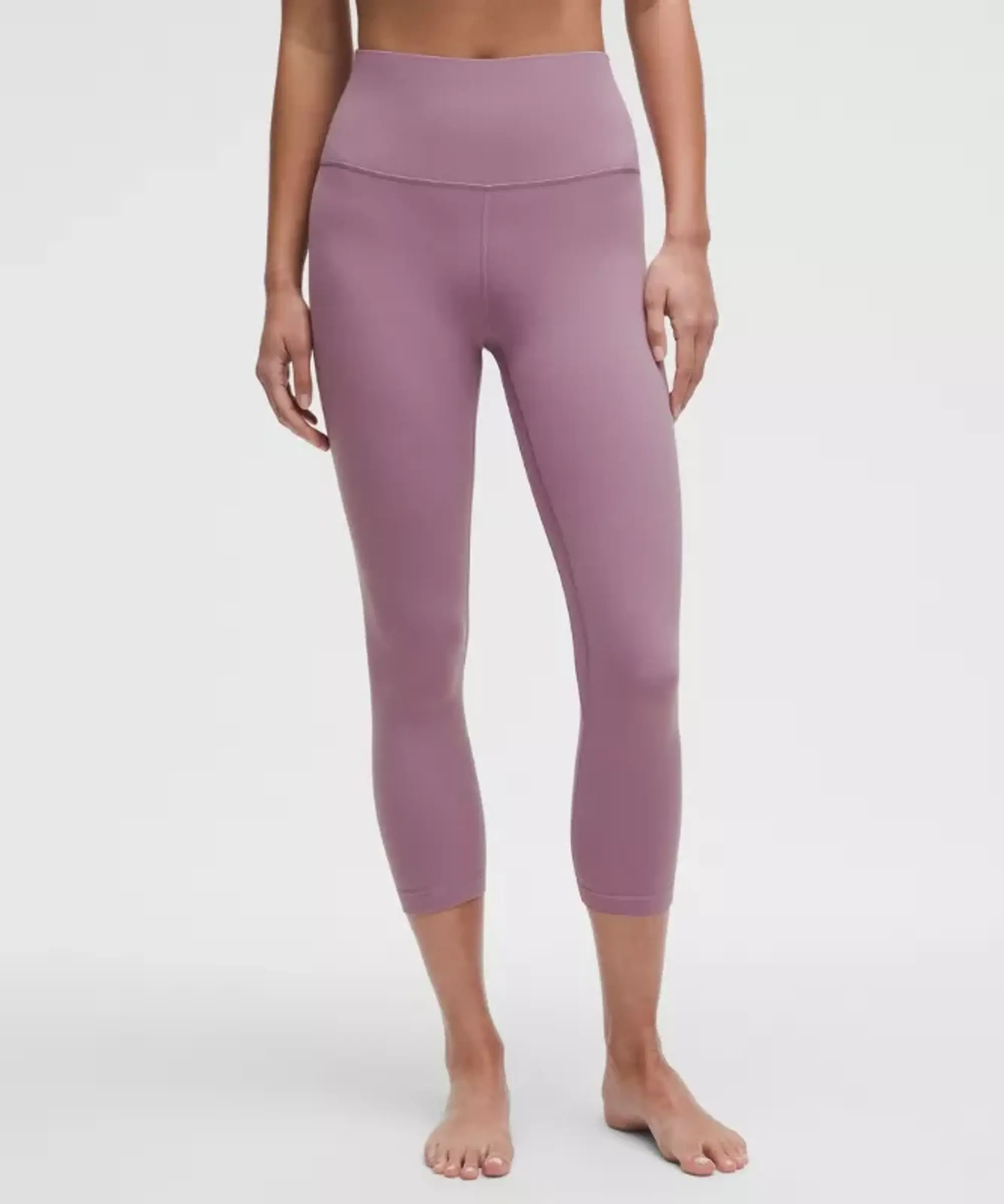 lululemon IE lululemon – Women's Align High-Rise Crop Leggings – 21 – Color Purple – Size 8
