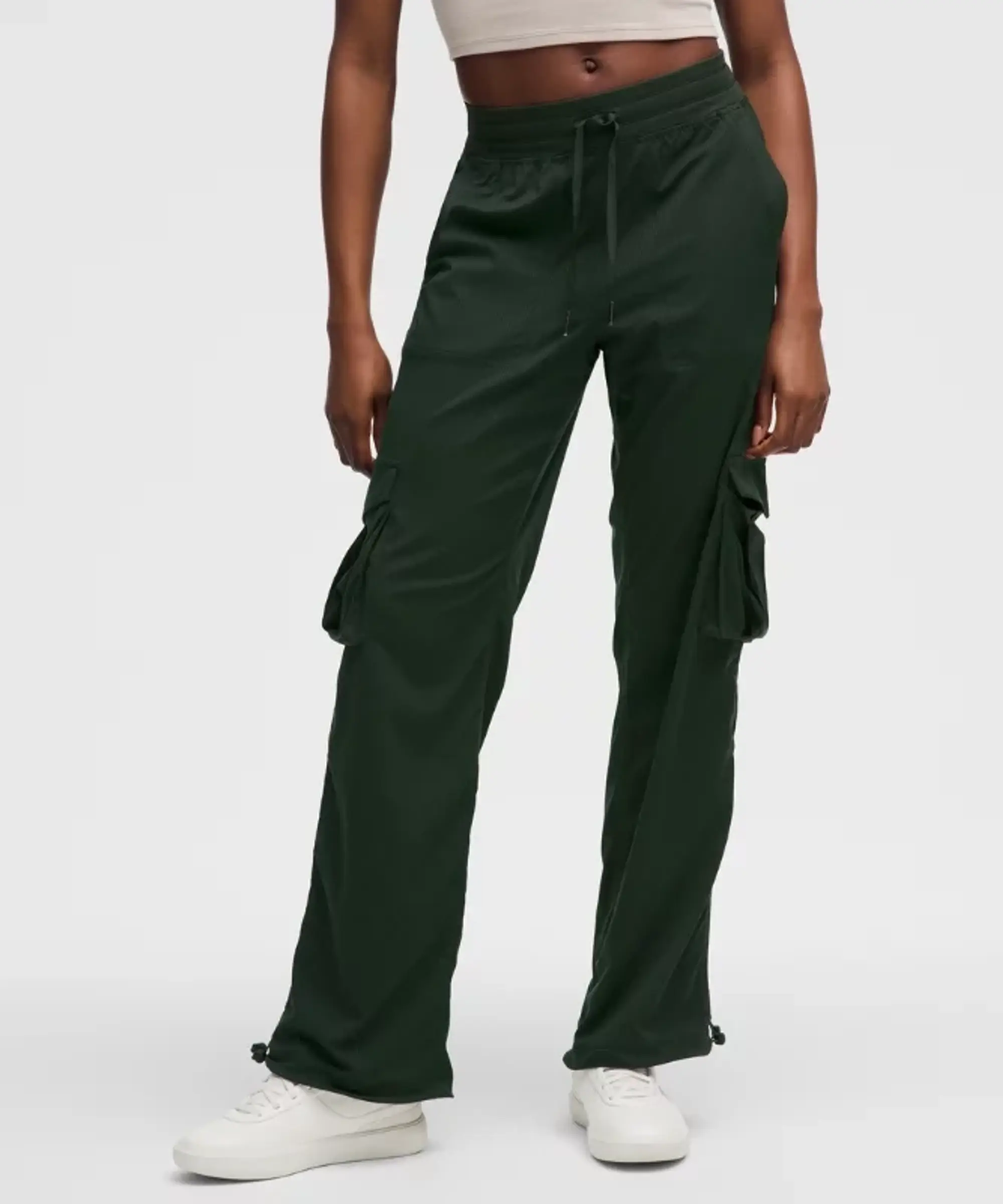 lululemon IE lululemon – Women's Dance Studio Relaxed-Fit Mid-Rise Cargo Pants – Color Green – Size 3XS