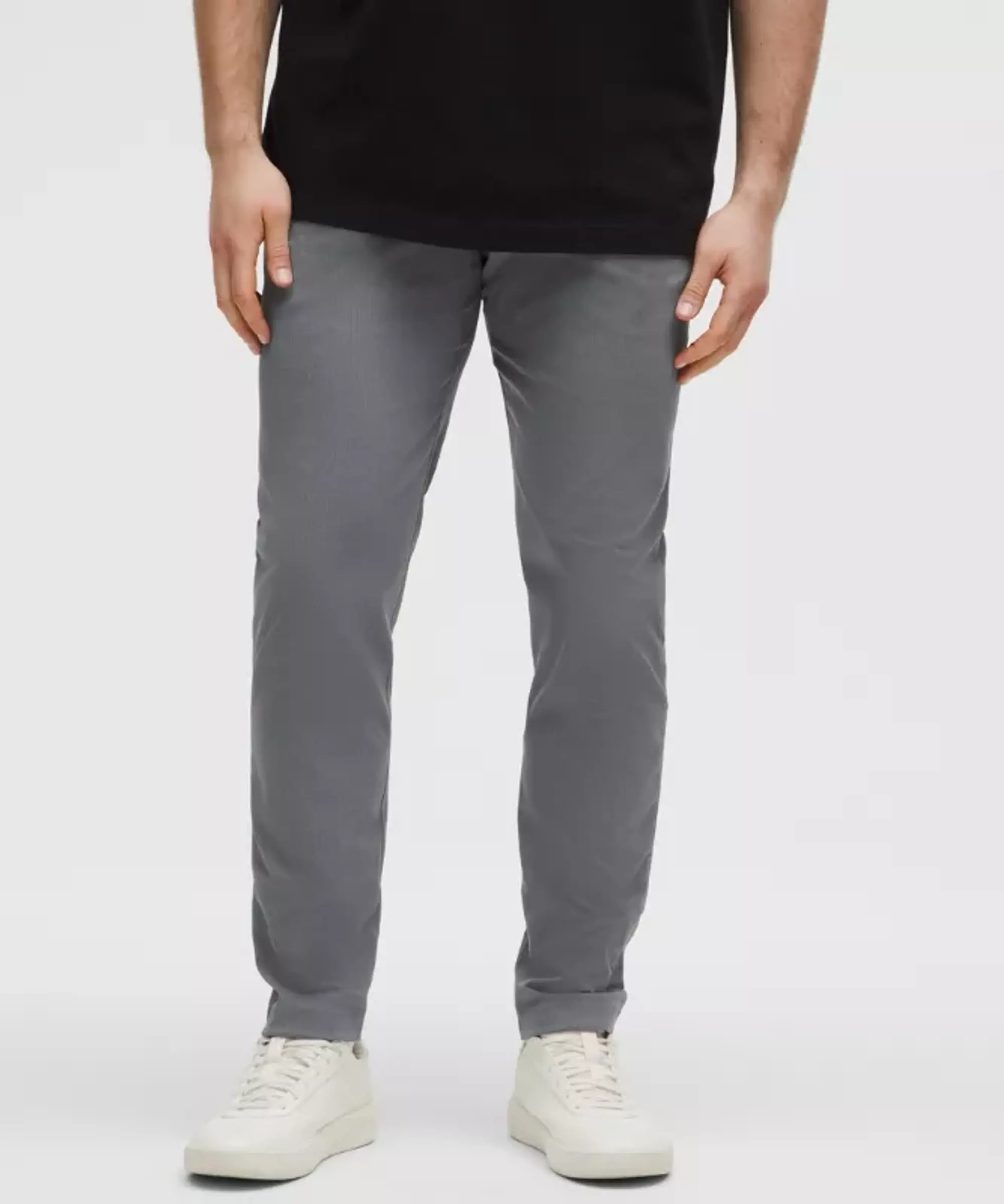 lululemon IE lululemon – Men's ABC Slim-Fit Trousers 32L – Color Grey – Size 40