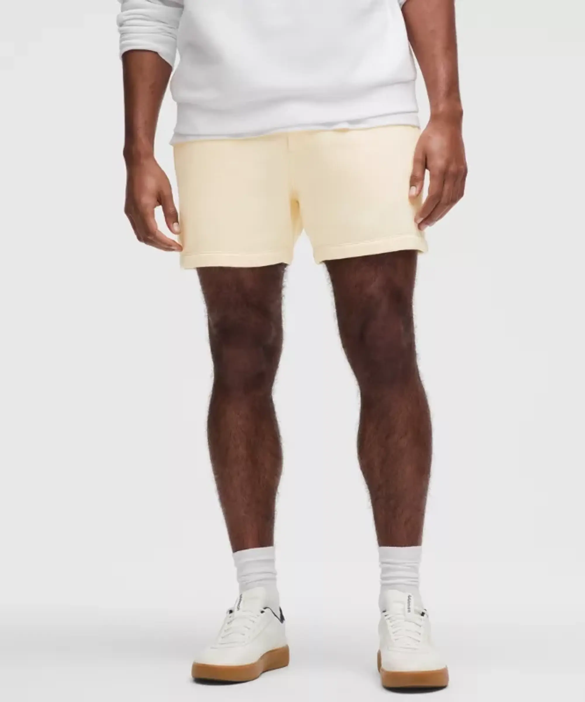 lululemon IE lululemon – Men's Steady State Classic-Fit Shorts – 5 – Color Yellow – Size 2XL