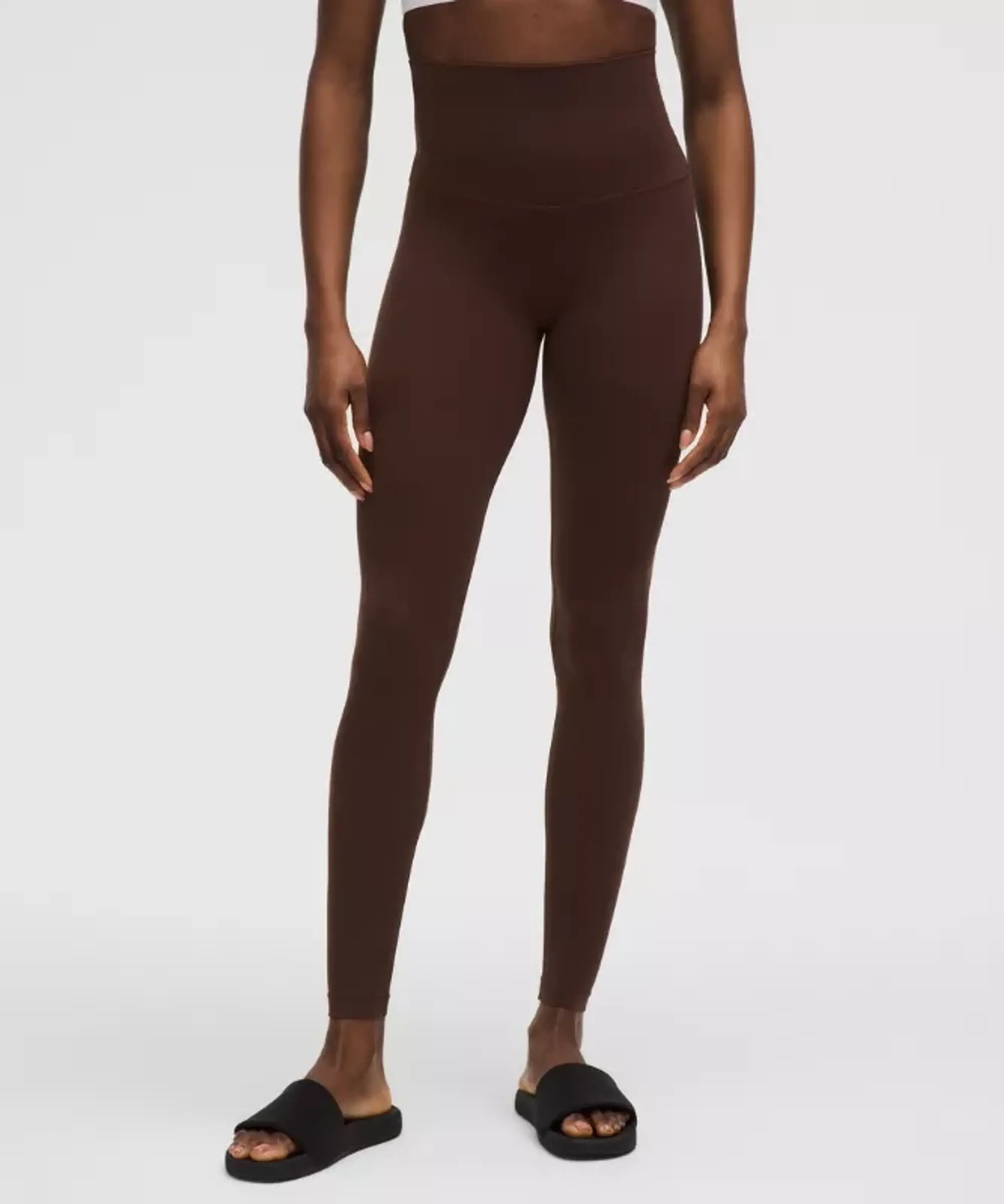 lululemon IE lululemon – Women's Align Super-High-Rise Pants – 28 – Color Brown – Size 8