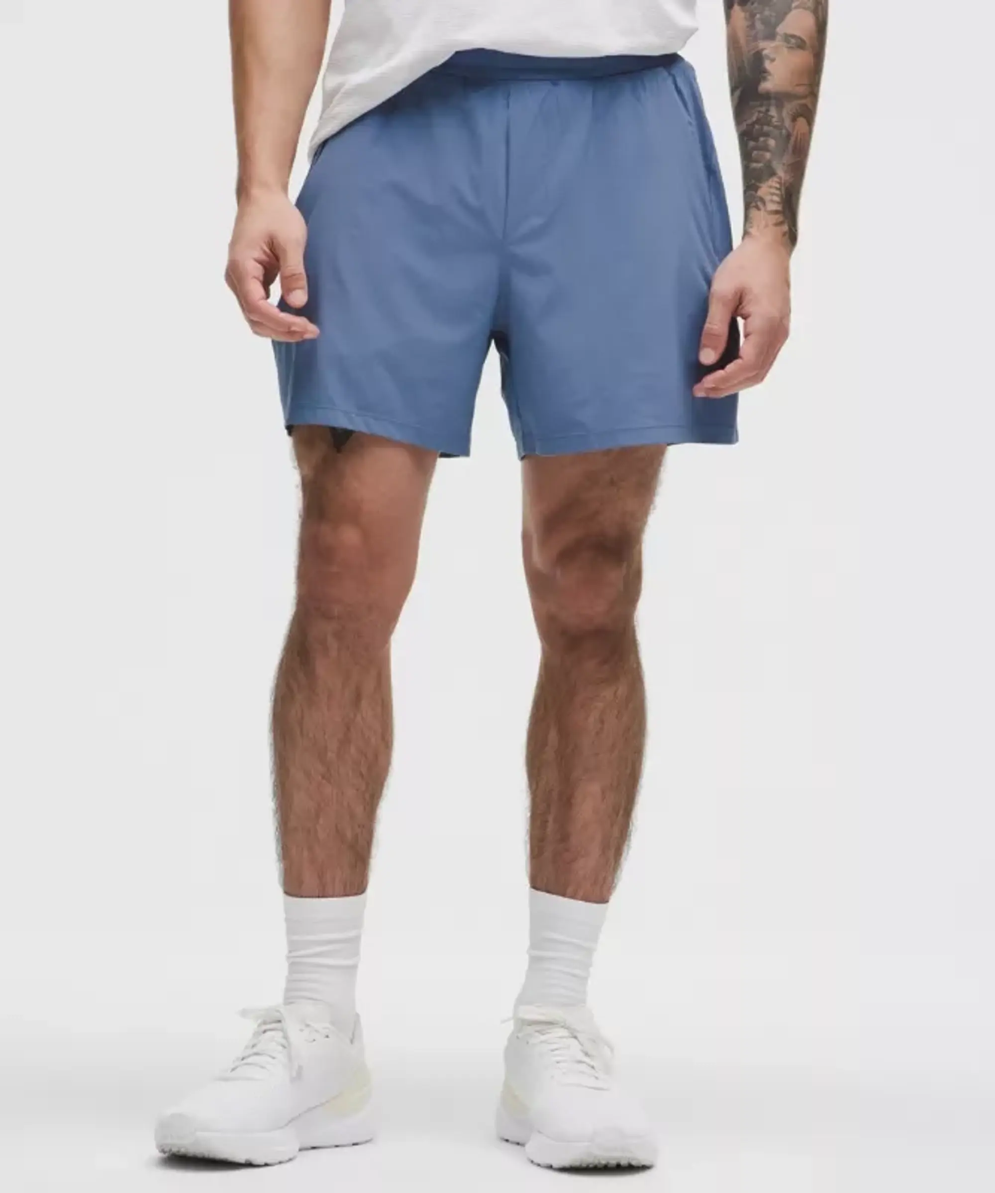 lululemon IE lululemon – Men's Pace Breaker Lined Shorts – 5 – Color Blue – Size 2XL
