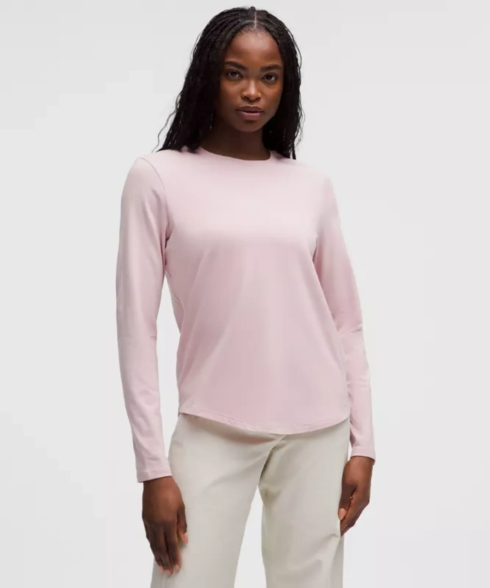 lululemon IE lululemon – Women's Love Long-Sleeve Shirt – Color Pink – Size 14