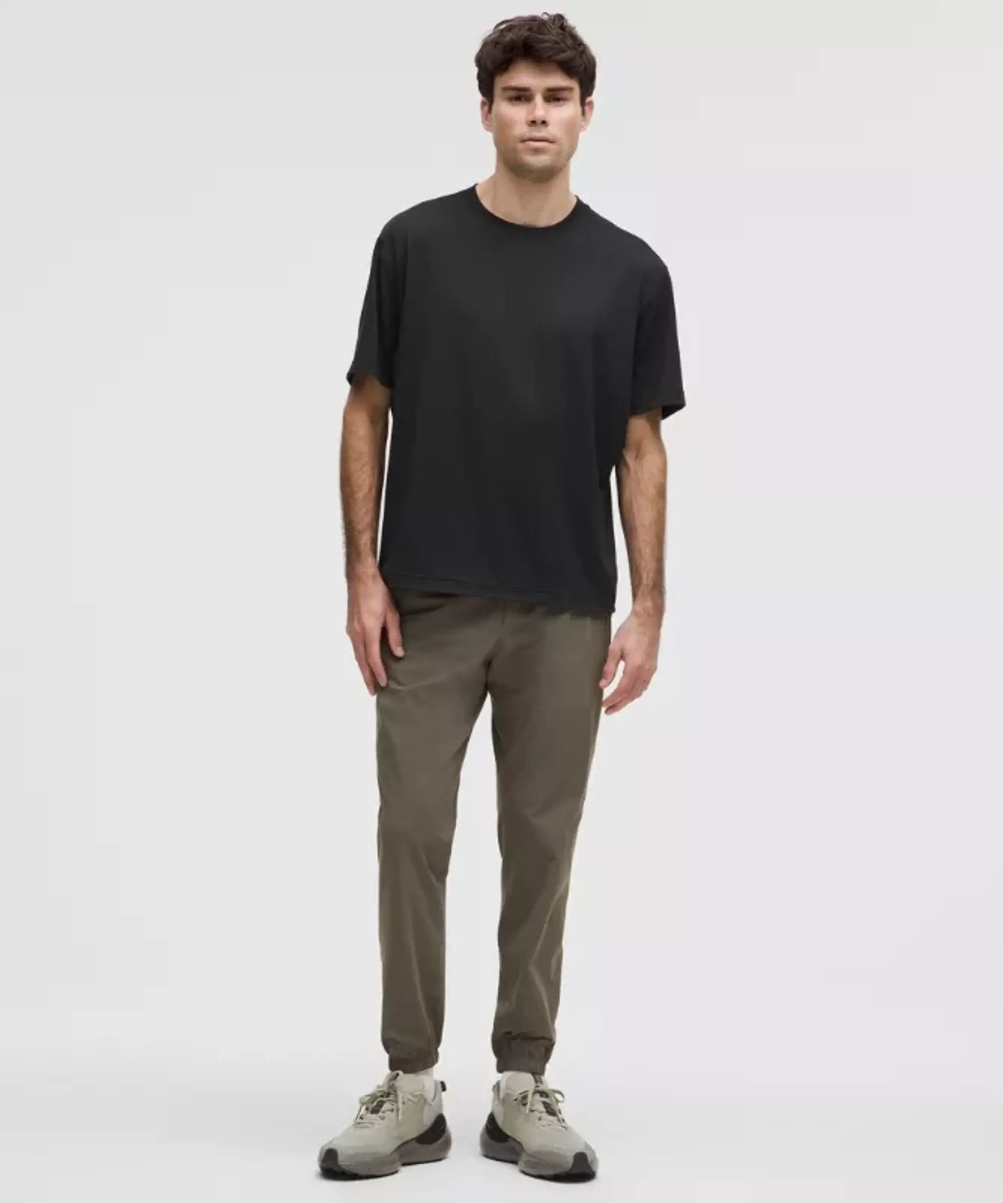 lululemon IE lululemon – Men's EasySet Training Short-Sleeve Shirt – Color Black – Size XS