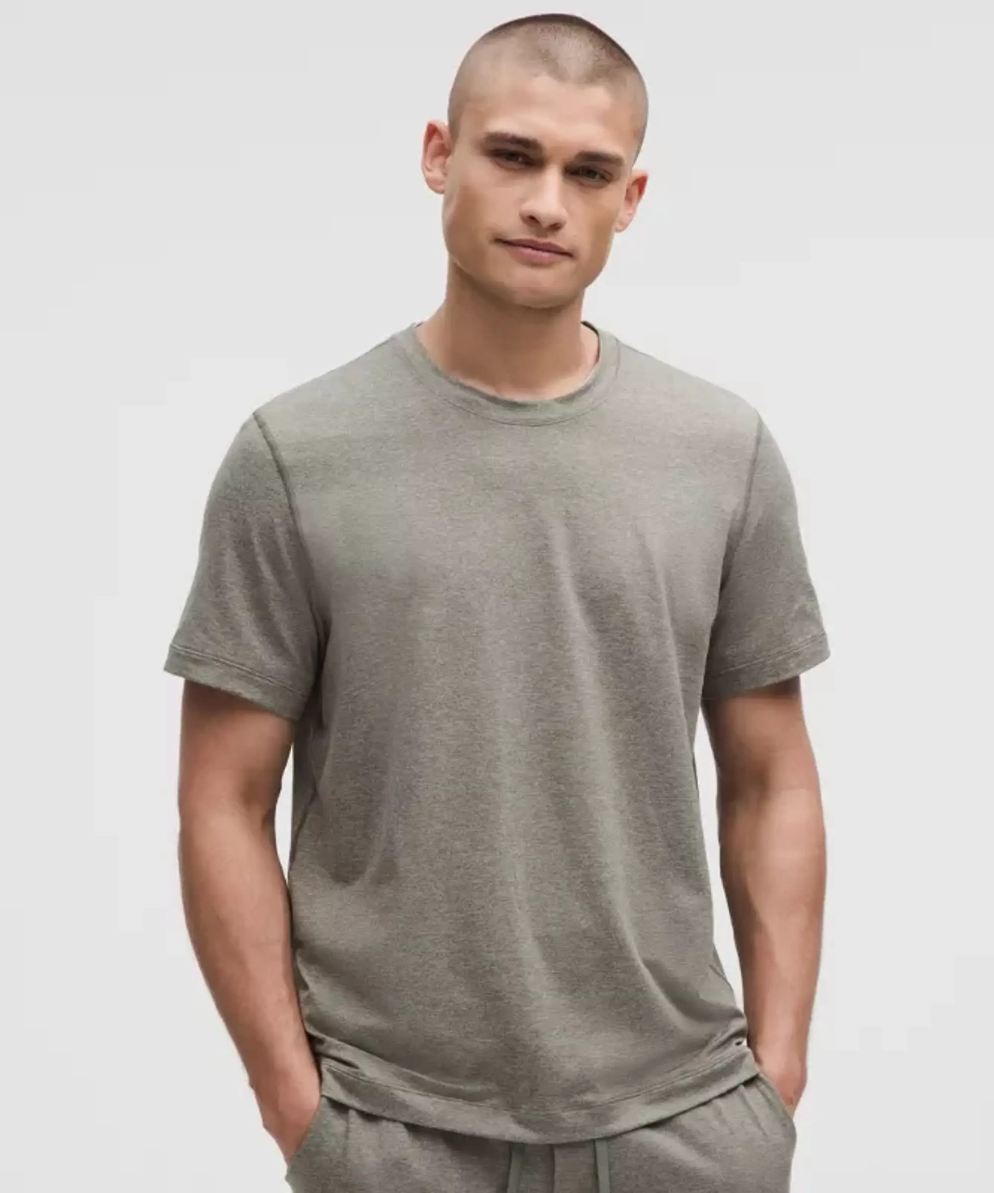 lululemon IE lululemon – Men's Soft Jersey Short-Sleeve Shirt – Color Grey – Size 2XL