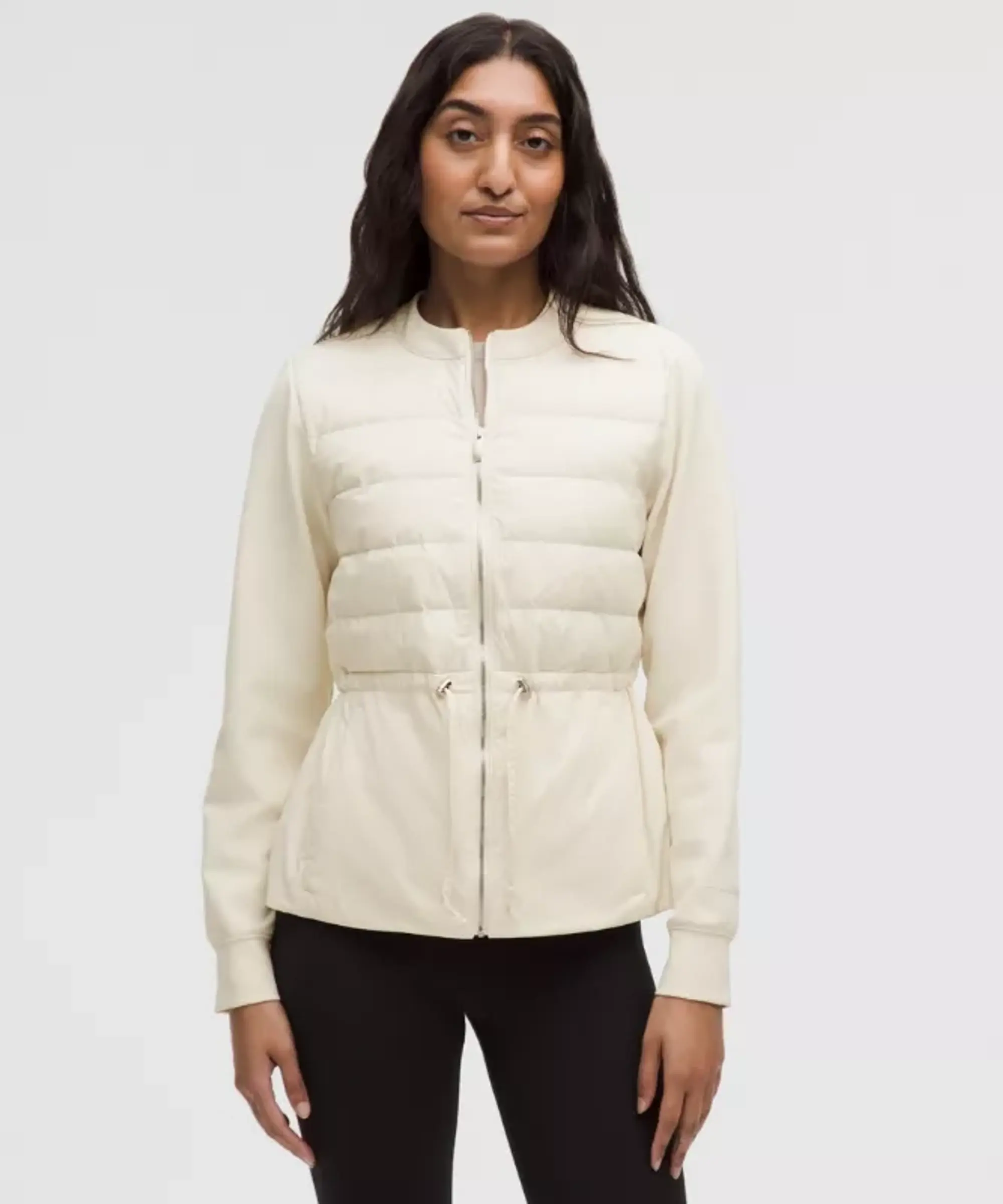 lululemon IE lululemon – Women's Down-Filled Cinch-Waist Jacket – Color White – Size 2XS