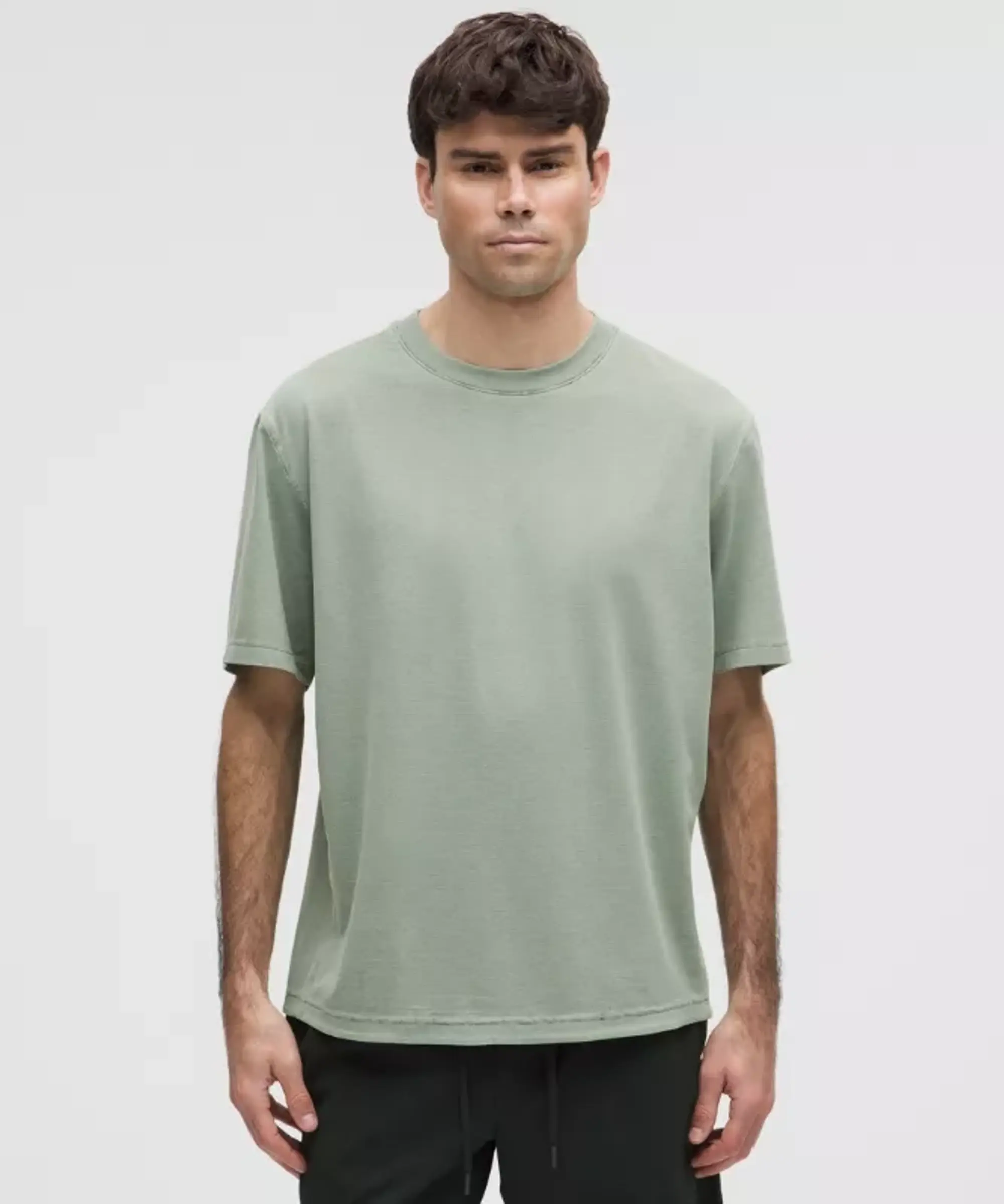 lululemon IE lululemon – Men's EasySet Training Short-Sleeve Shirt Wash – Color Green – Size XS