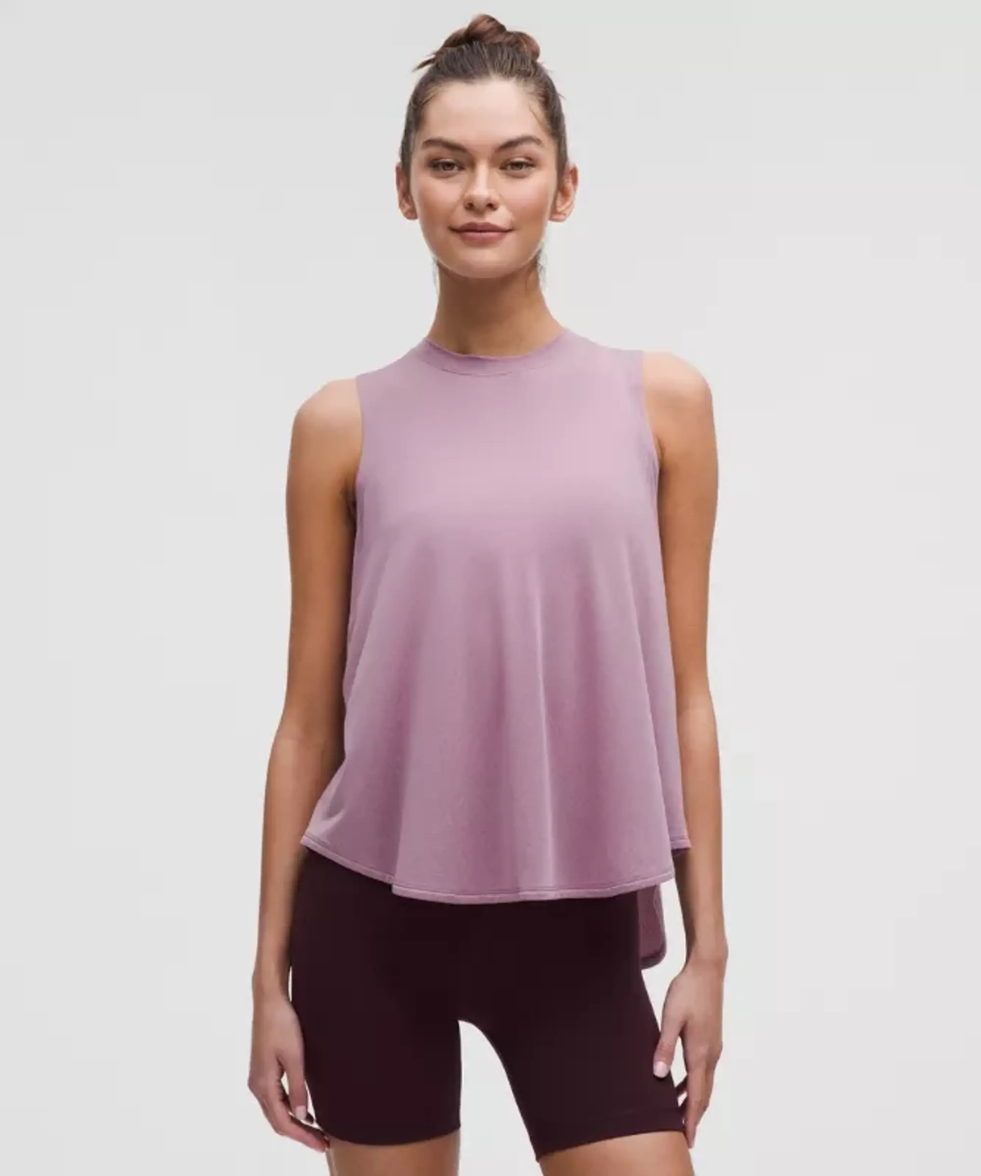 lululemon IE lululemon – Women's Lightweight Split-Back Training Tank Top – Color Purple – Size 2XS