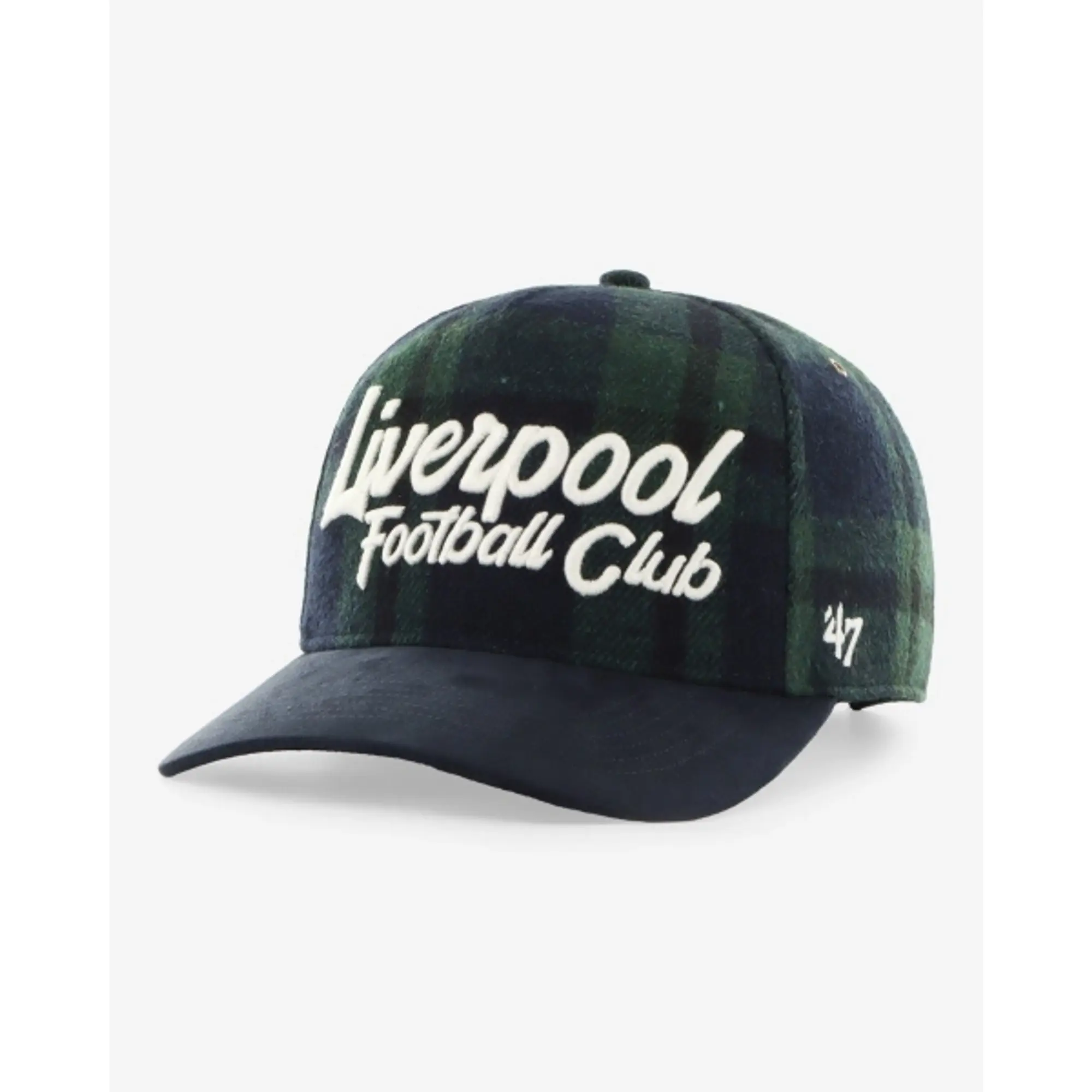 Liverpool FC LFC 47 Adults Hitch Cap Dark Green & Navy