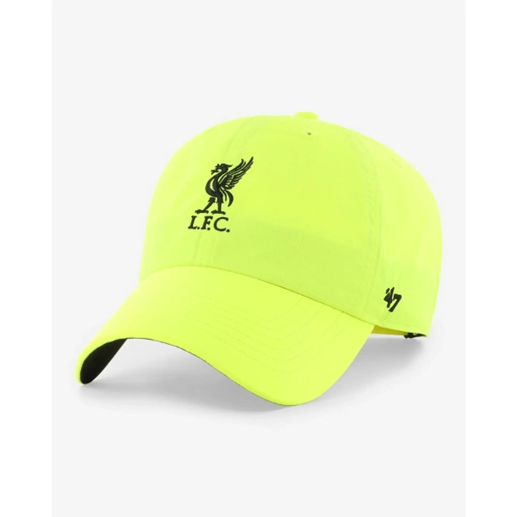 Liverpool FC LFC 47 Adults Clean Up Neon Cap Yellow