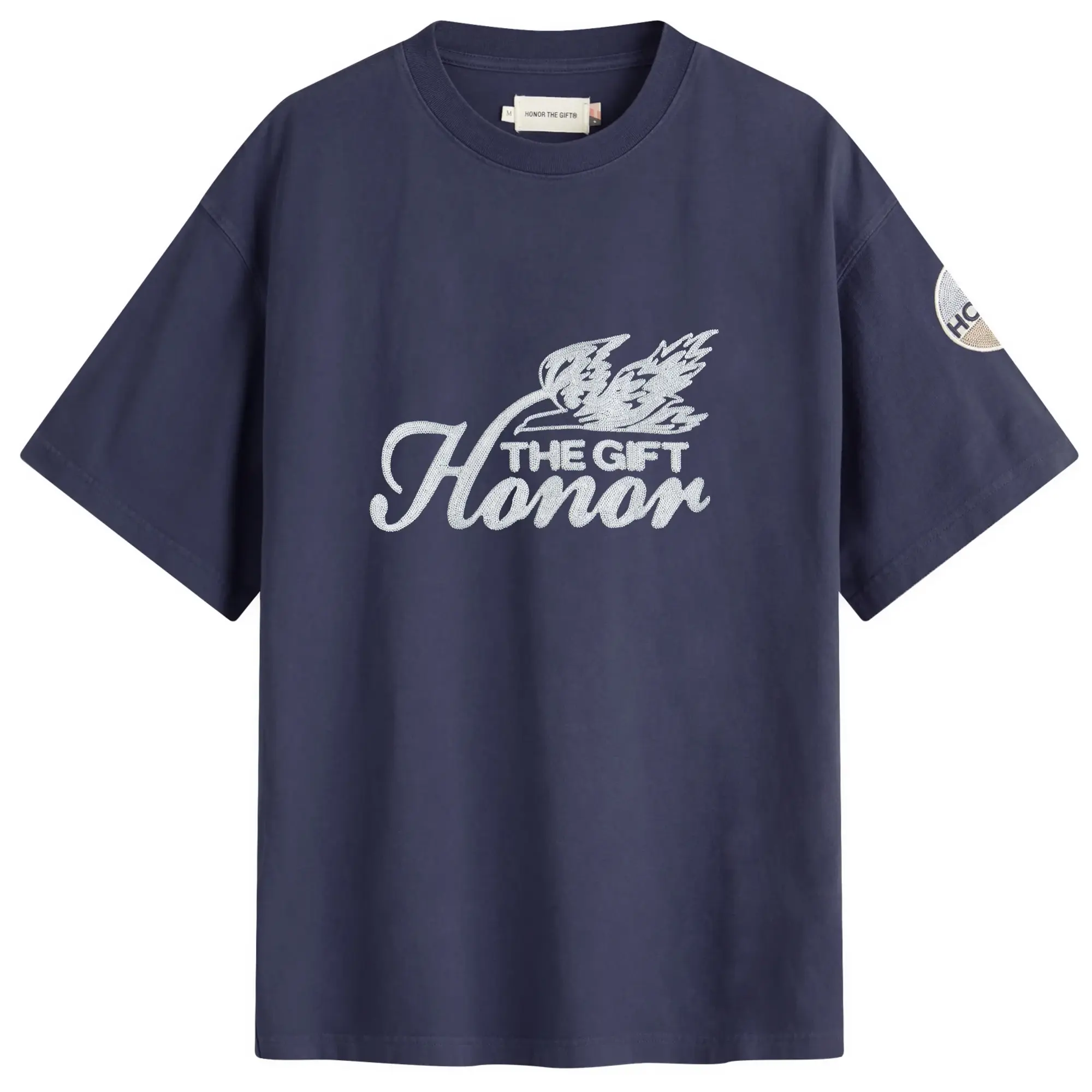 Honor the Gift Men's Auto Club Box T-Shirt Navy