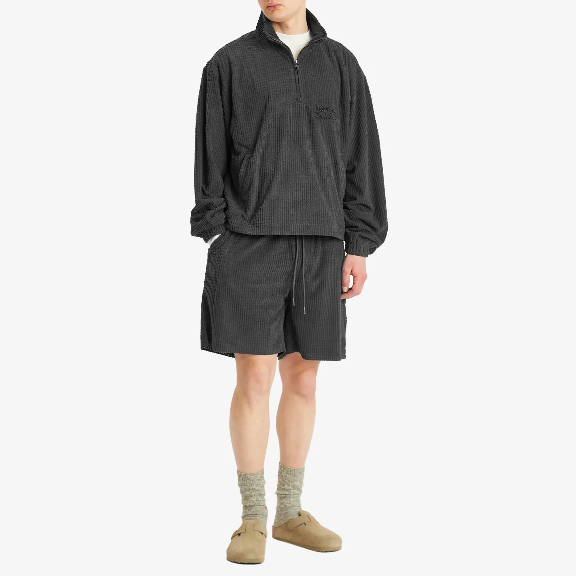 Honor the Gift Men's Textured Knit Short Black
