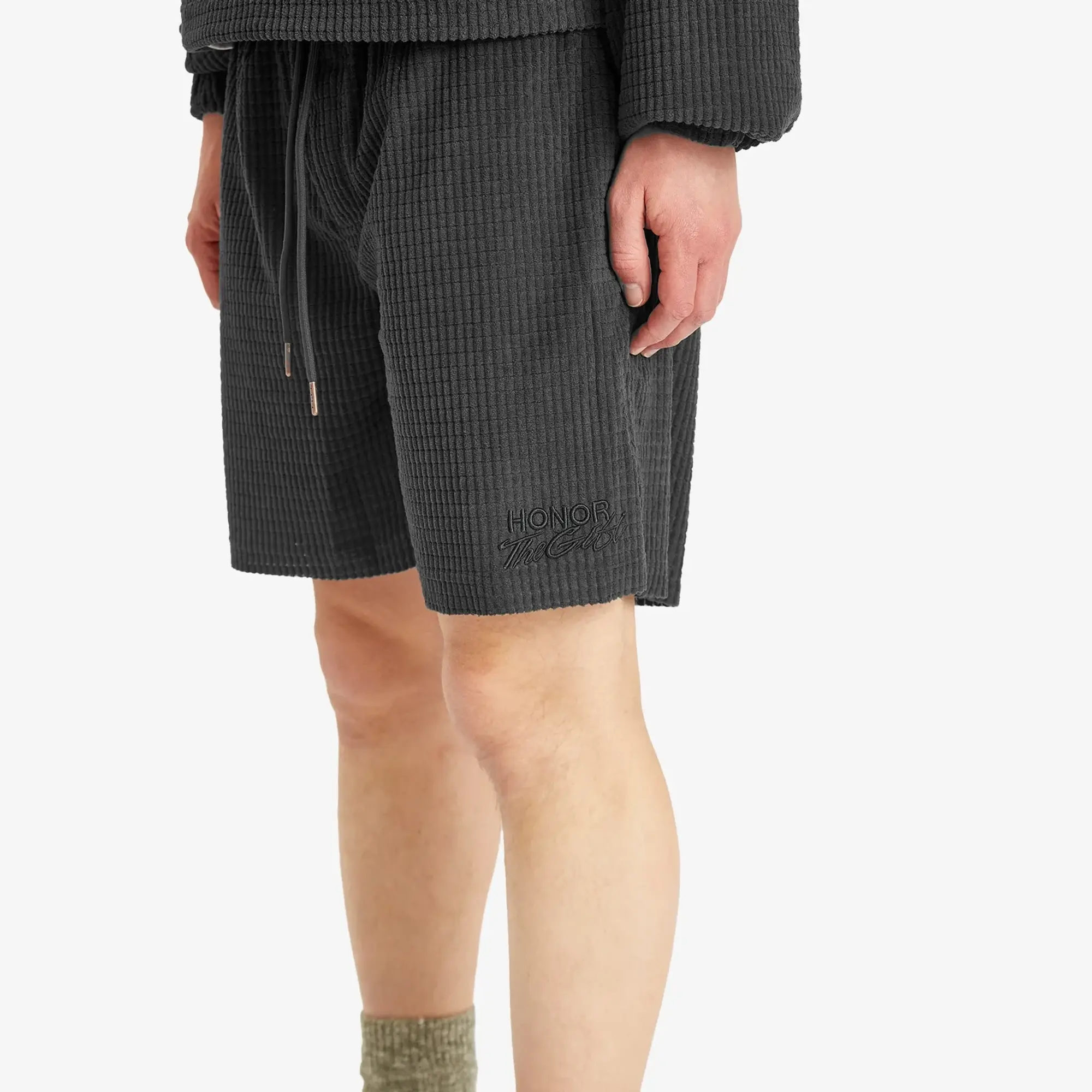 Honor the Gift Men's Textured Knit Short Black