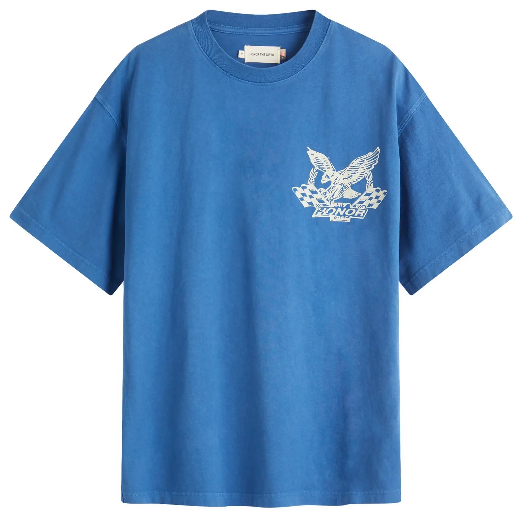 Honor the Gift Men's Vintage Oil T-Shirt Blue