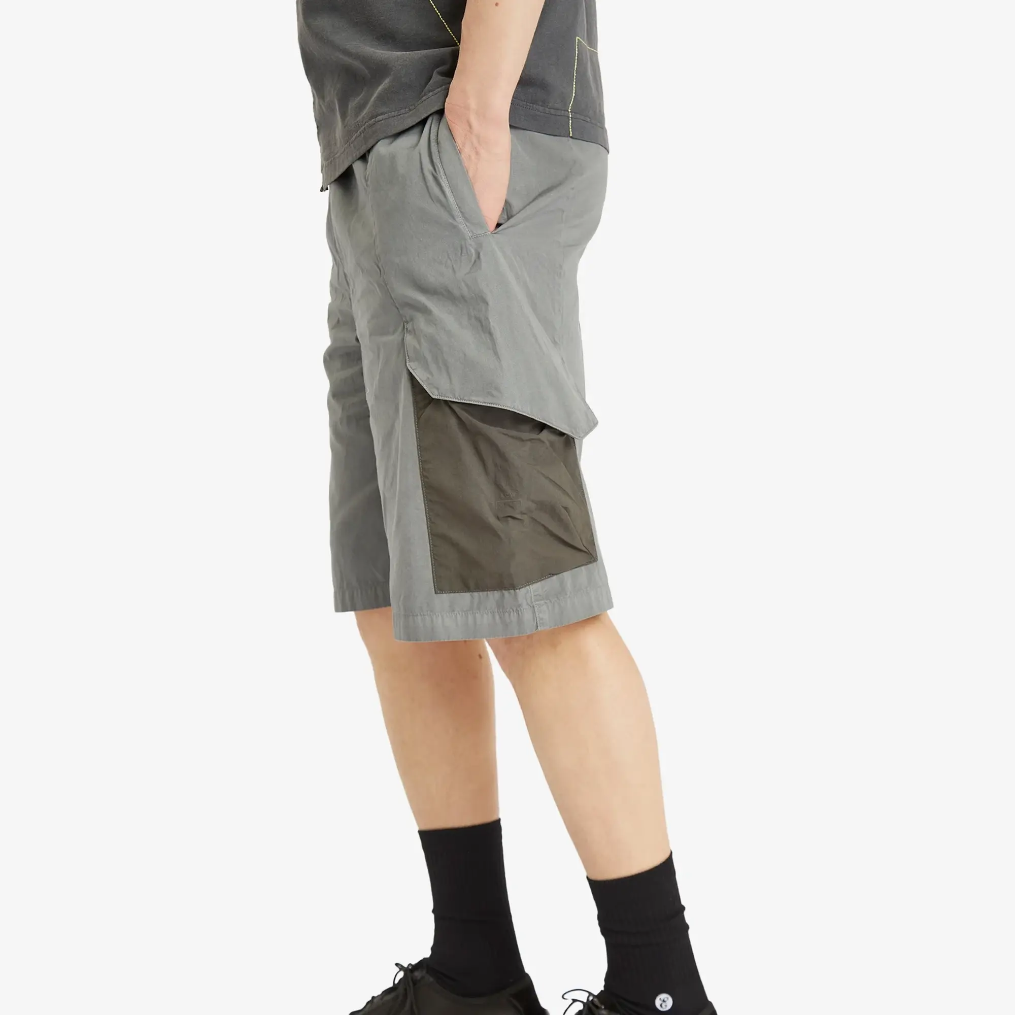 A-COLD-WALL* Men's Brunswick Cargo Shorts Grey Stone
