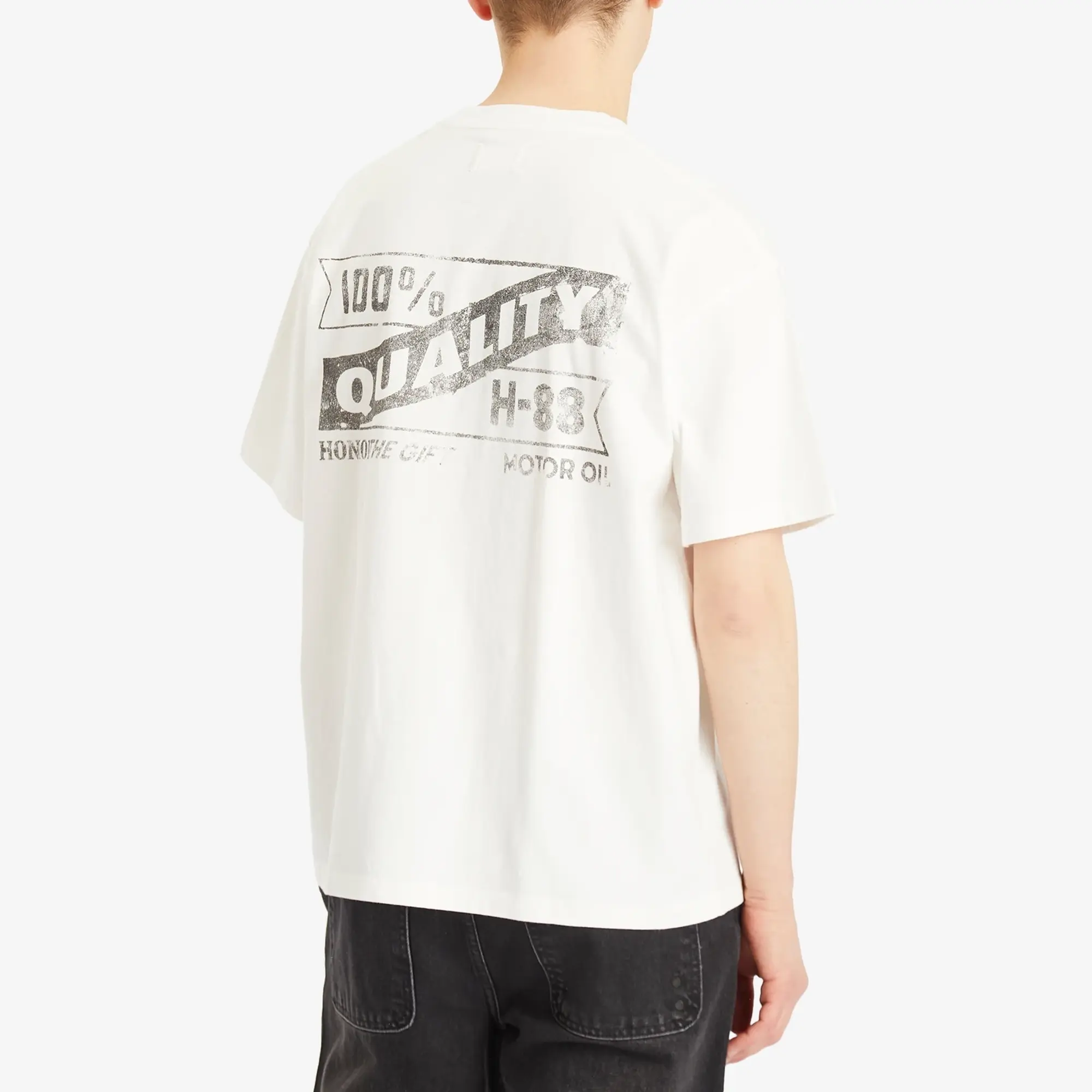 Honor the Gift Men's Vintage Oil T-Shirt White