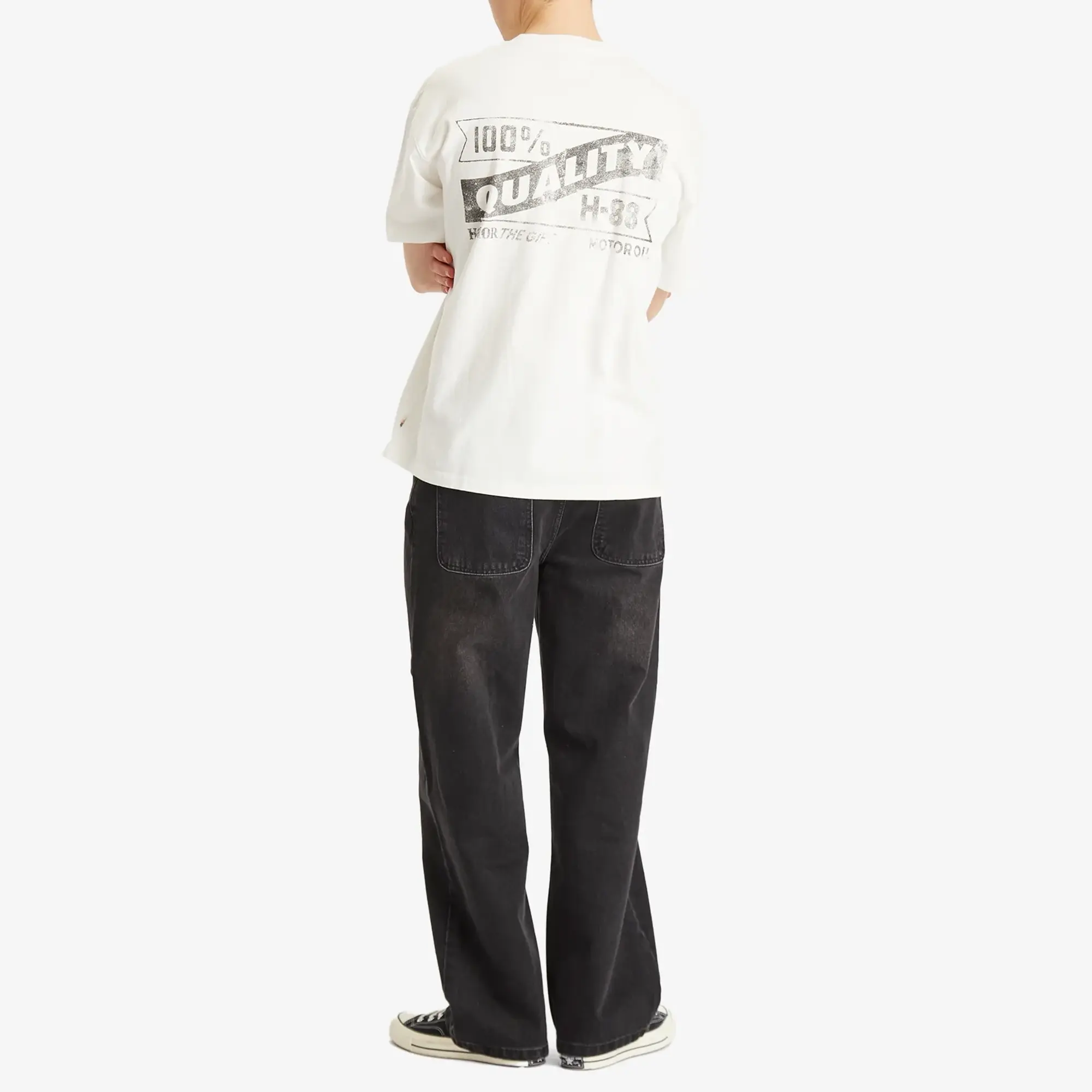 Honor the Gift Men's Vintage Oil T-Shirt White