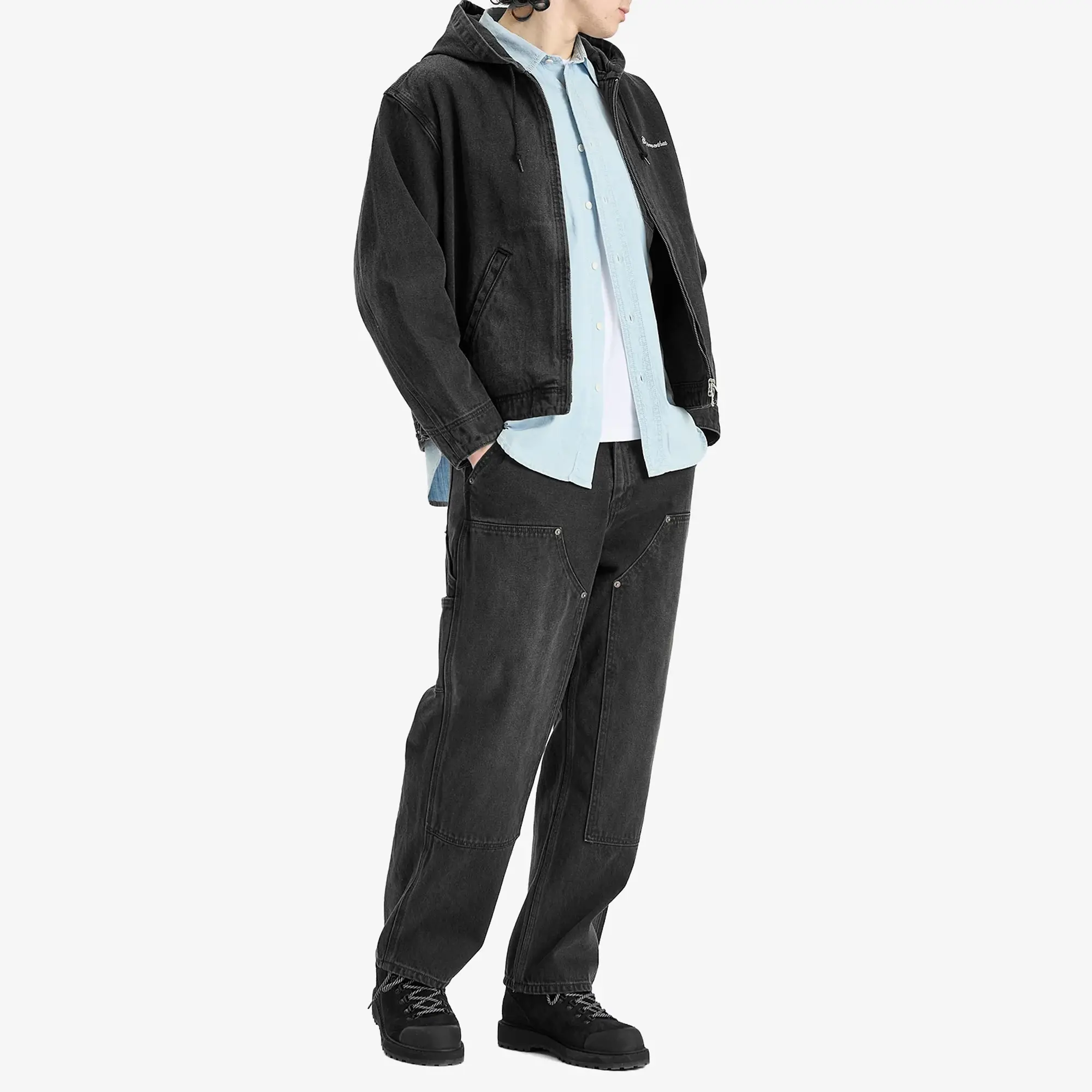 thisisneverthat Men's Denim Carpenter Pant Black