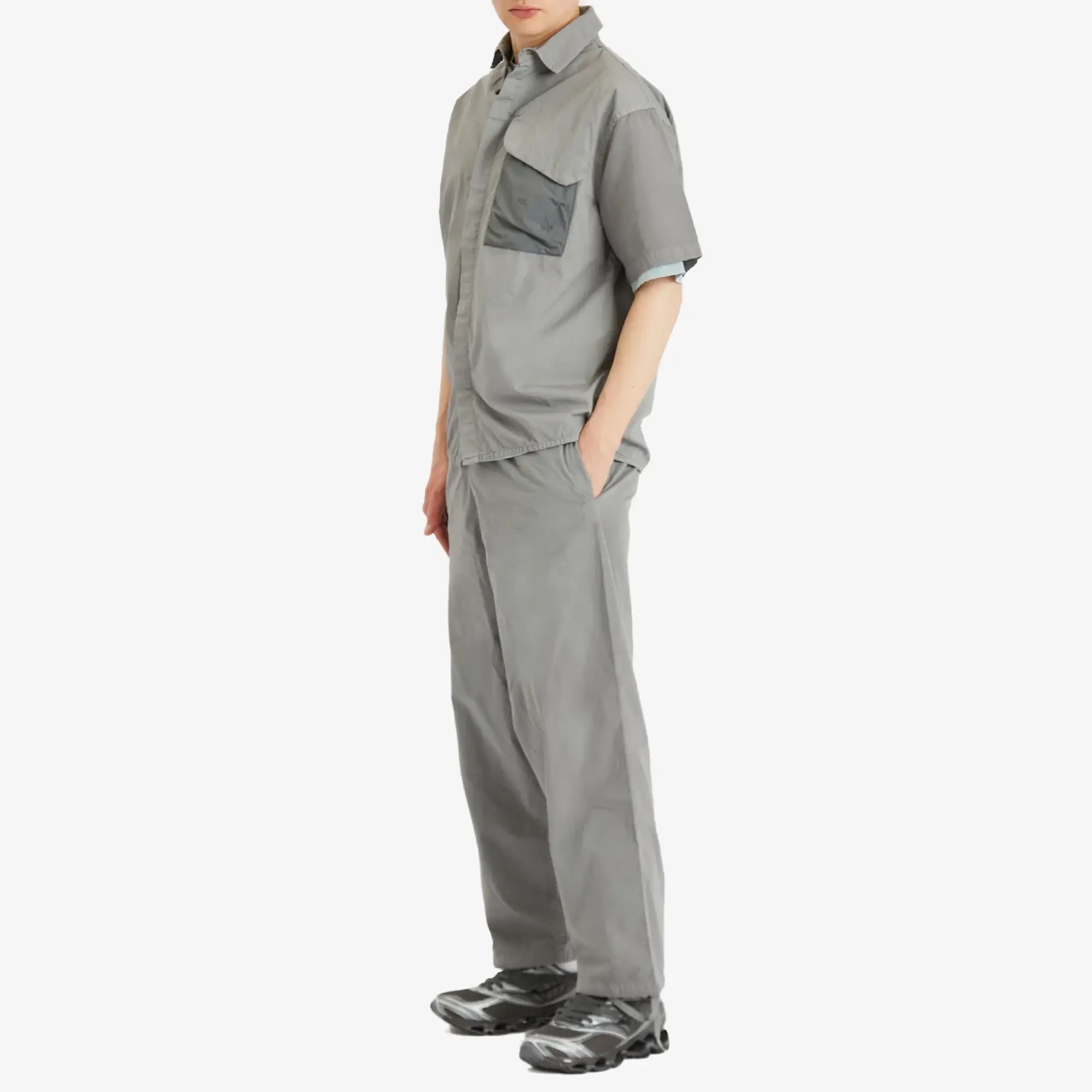 A-COLD-WALL* Men's Brunswick Cargo Trousers Grey Stone