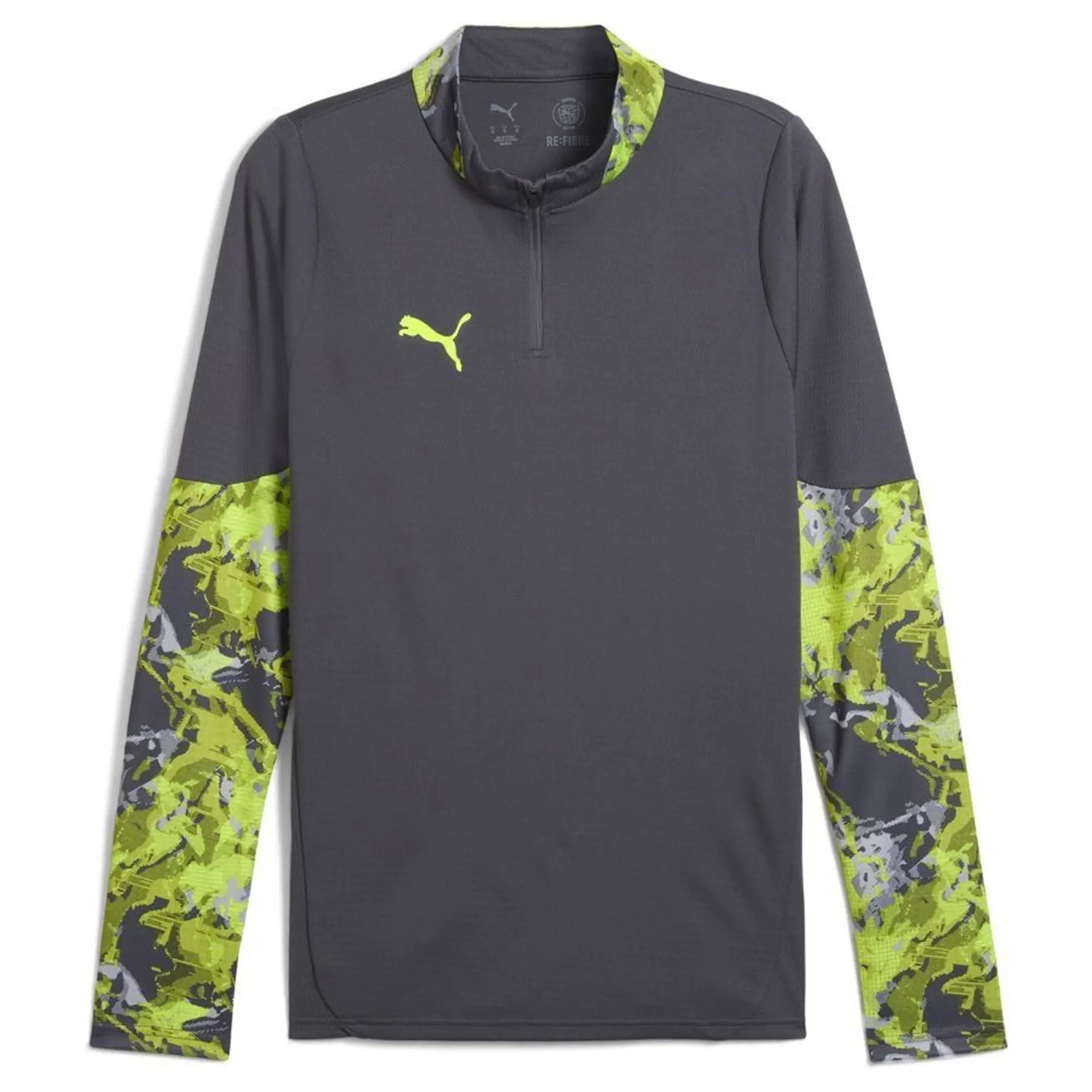 Puma Training Shirt Individualcup 1/4 Zip - ['White']