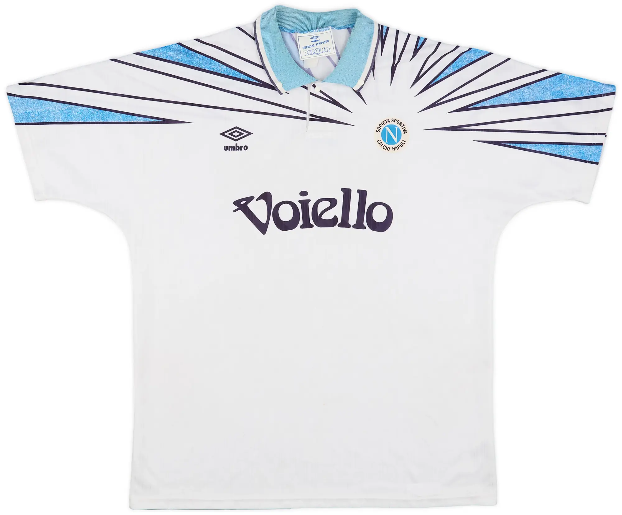 Umbro 1991-93 Napoli Away Shirt - 7/10 - (XL)