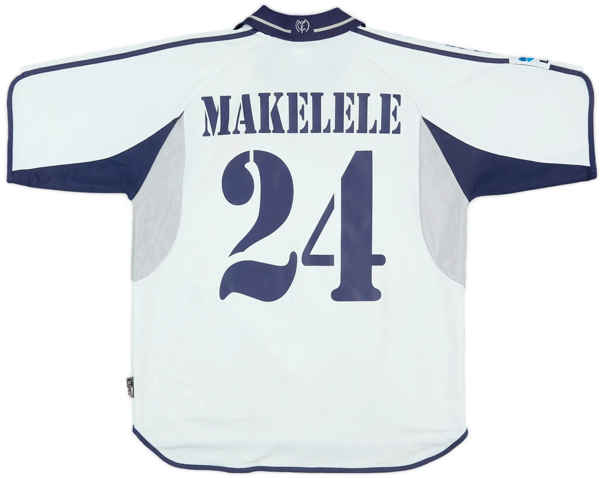 adidas 2000-01 Real Madrid Home Shirt Makelele #24 - 7/10 - (L)