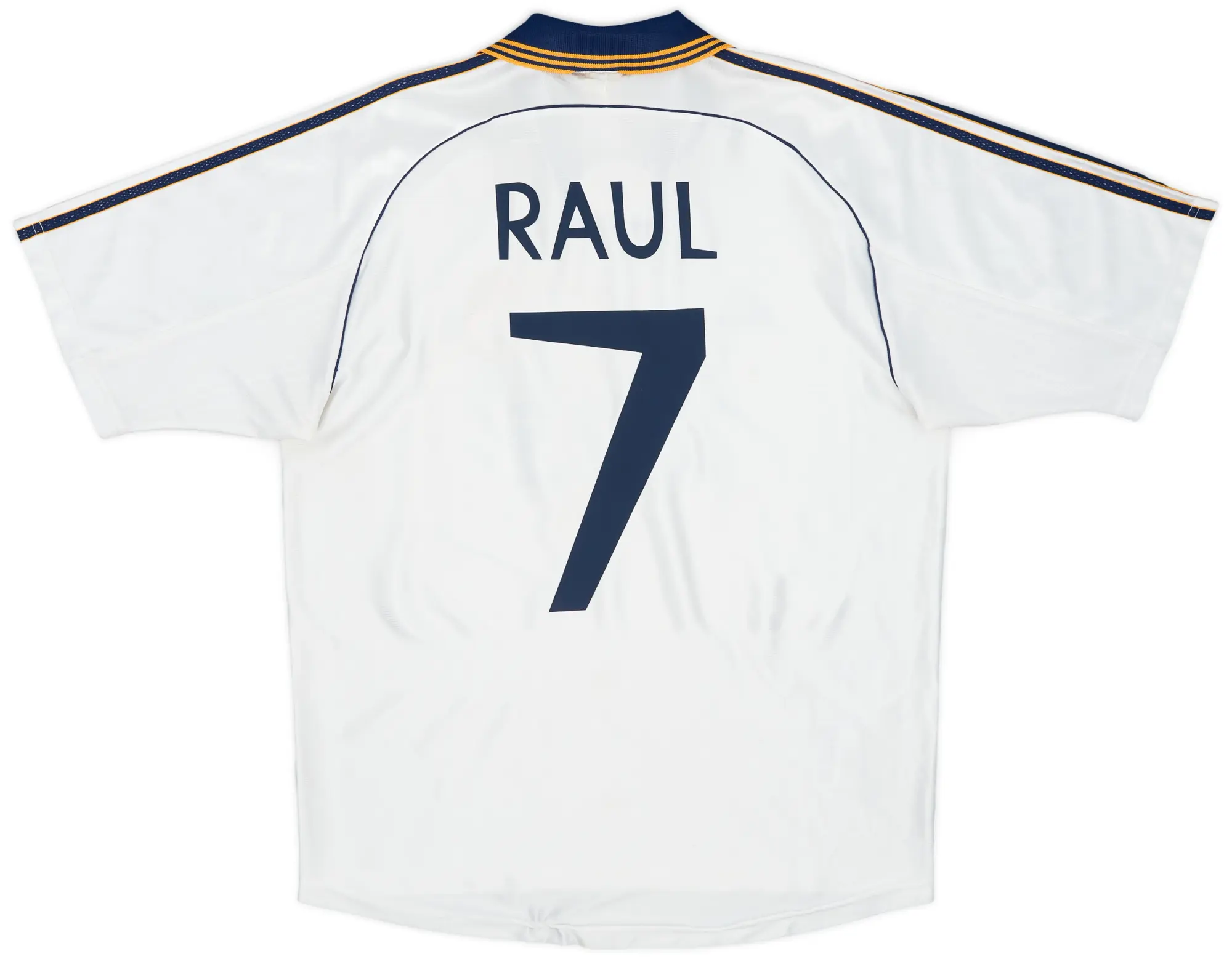 adidas 1998-00 Real Madrid Home Shirt Raul #7 - 5/10 - (M)