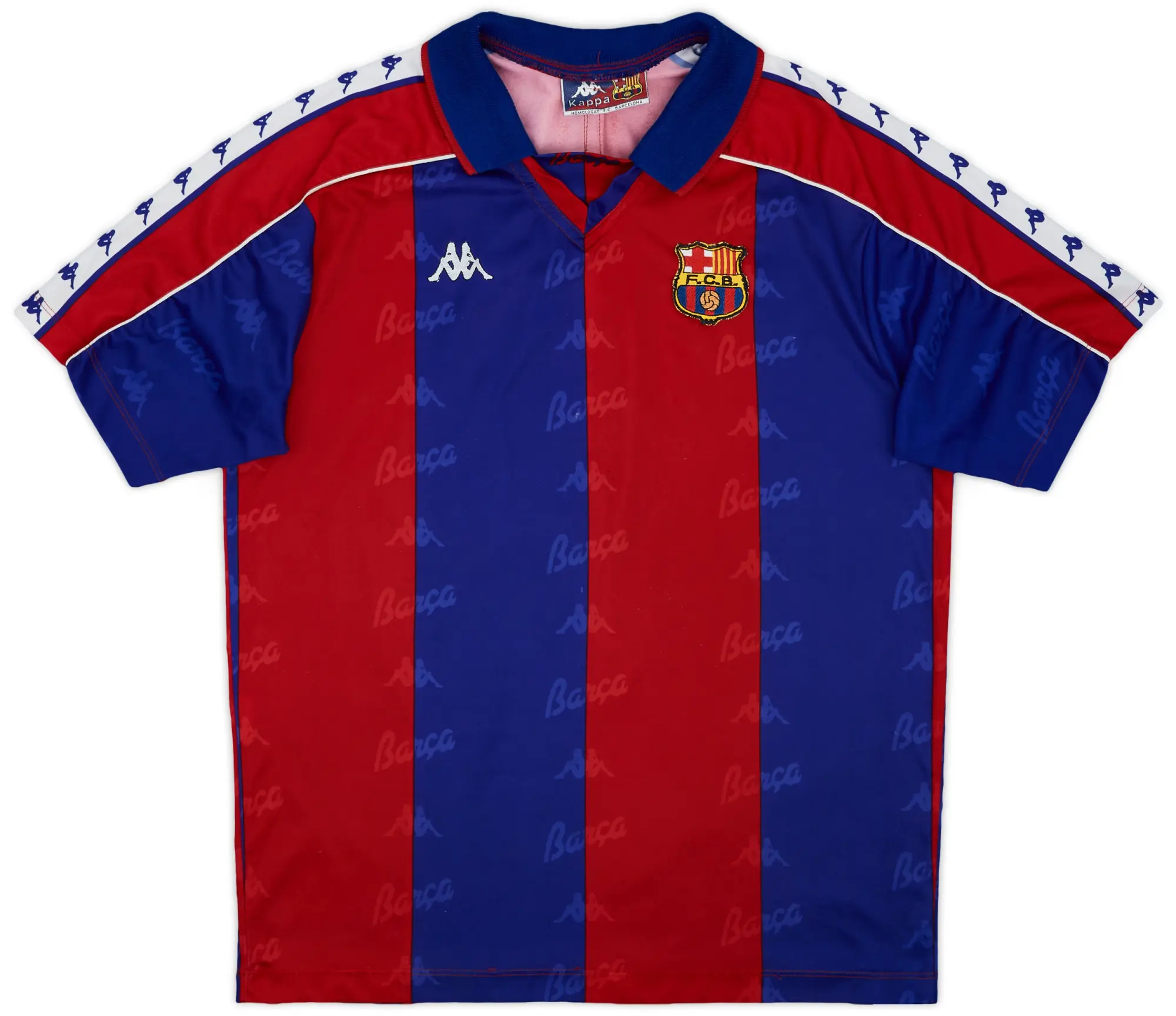 Kappa 1992-95 Barcelona Home Shirt - 6/10 - (S)