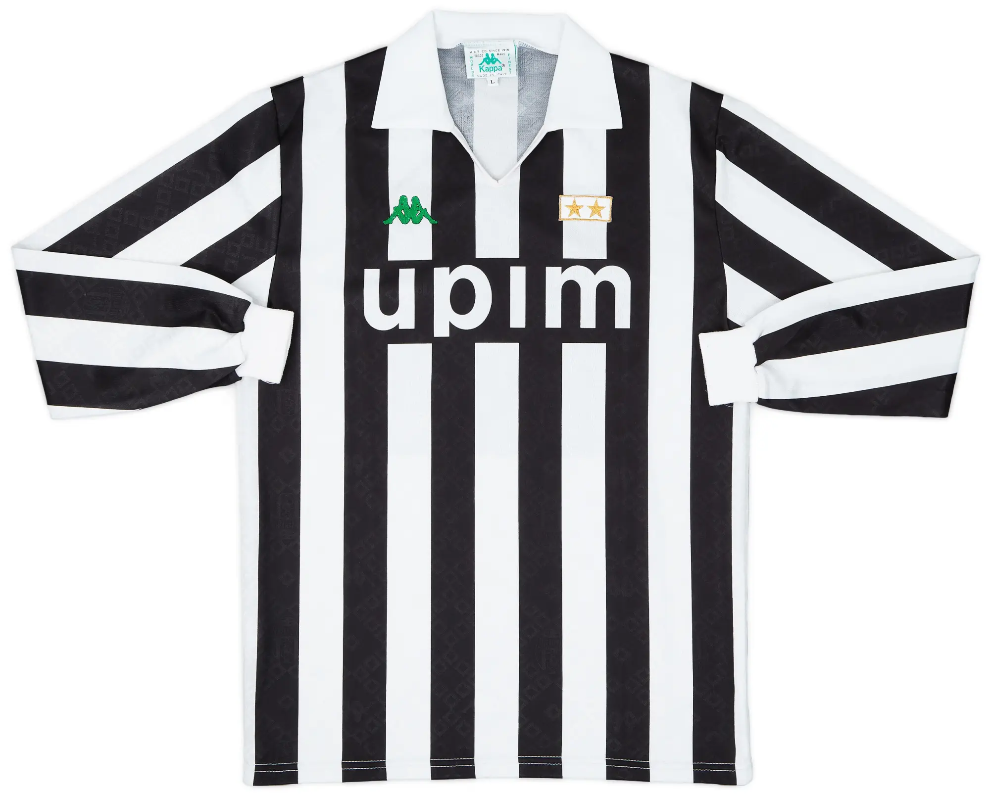 Kappa 1991-92 Juventus Home L/S Shirt - 10/10 - (L)