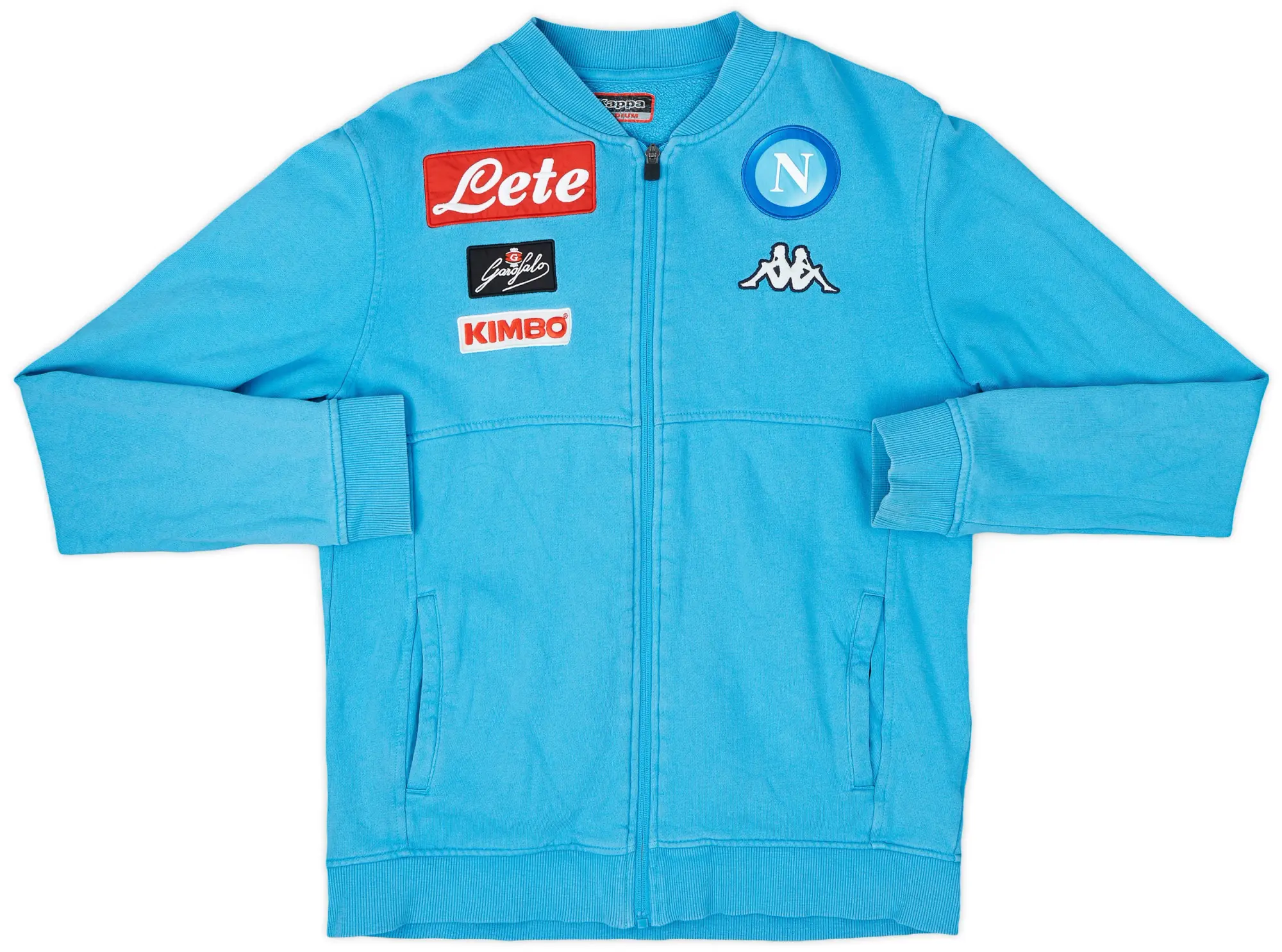 2017-18 Napoli Kappa Track Jacket - 6/10 - (M)