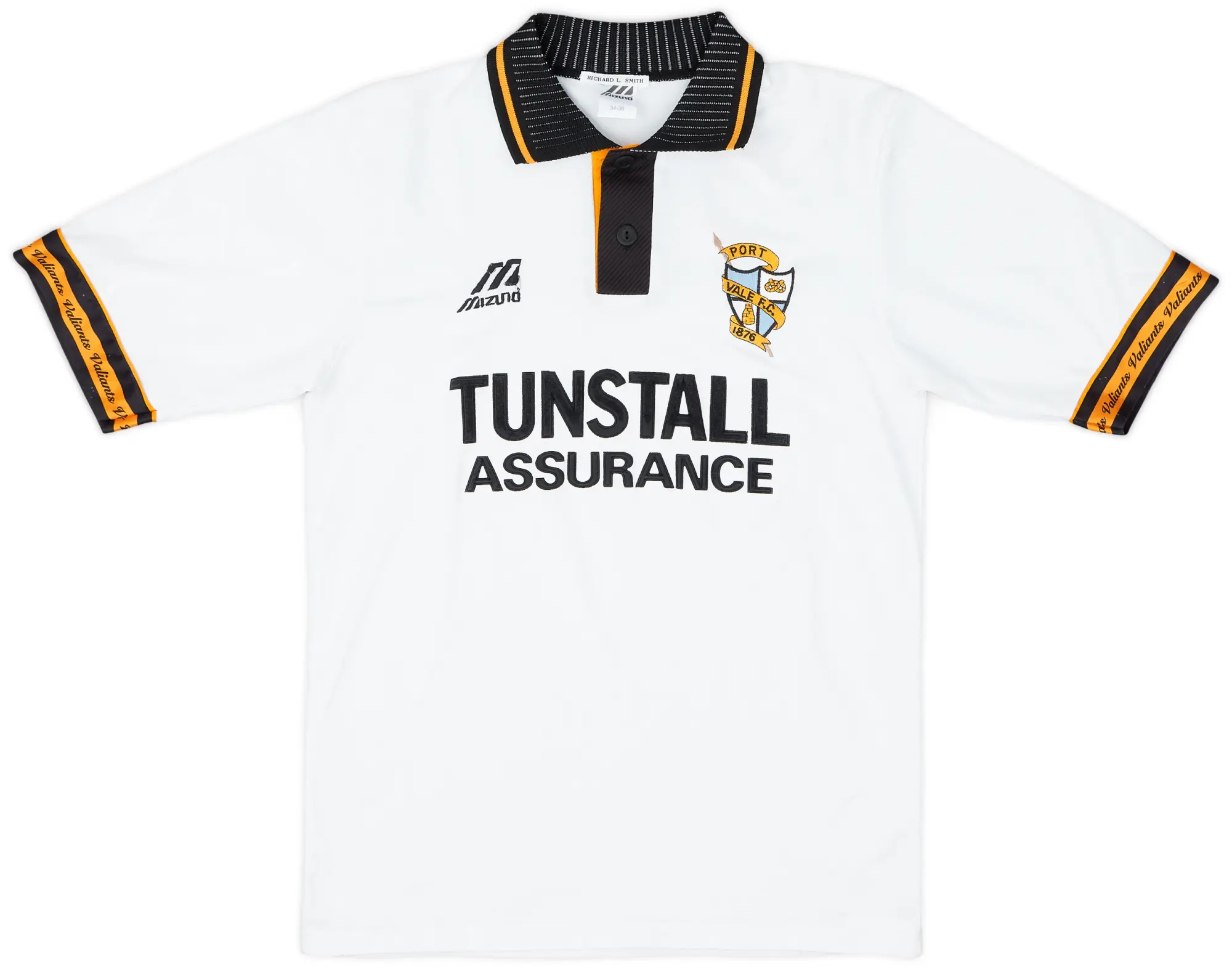 1995-97 Port Vale Home Shirt - 6/10 - (S)