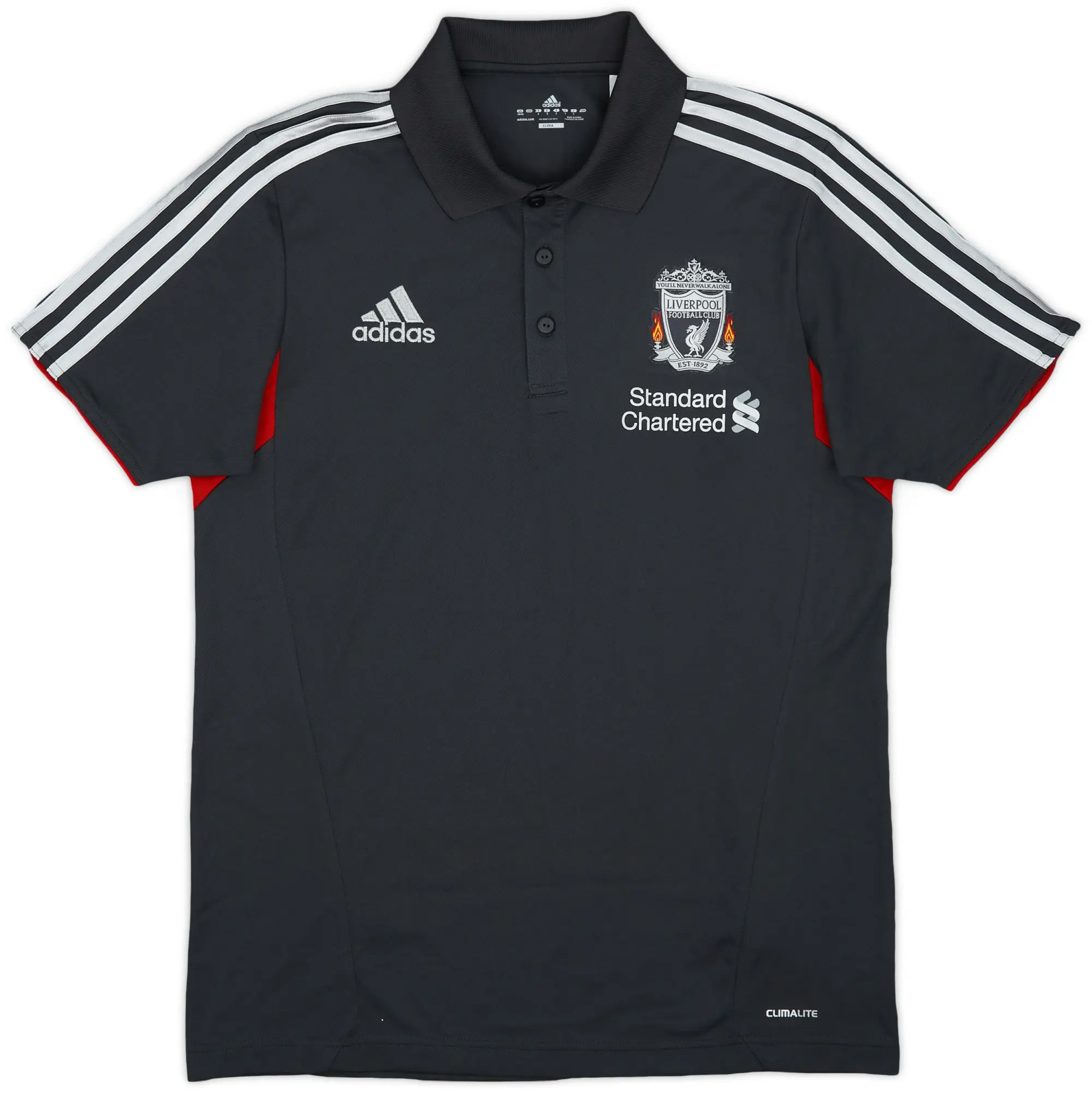 2011-12 Liverpool adidas Polo Shirt - 10/10 - (M)