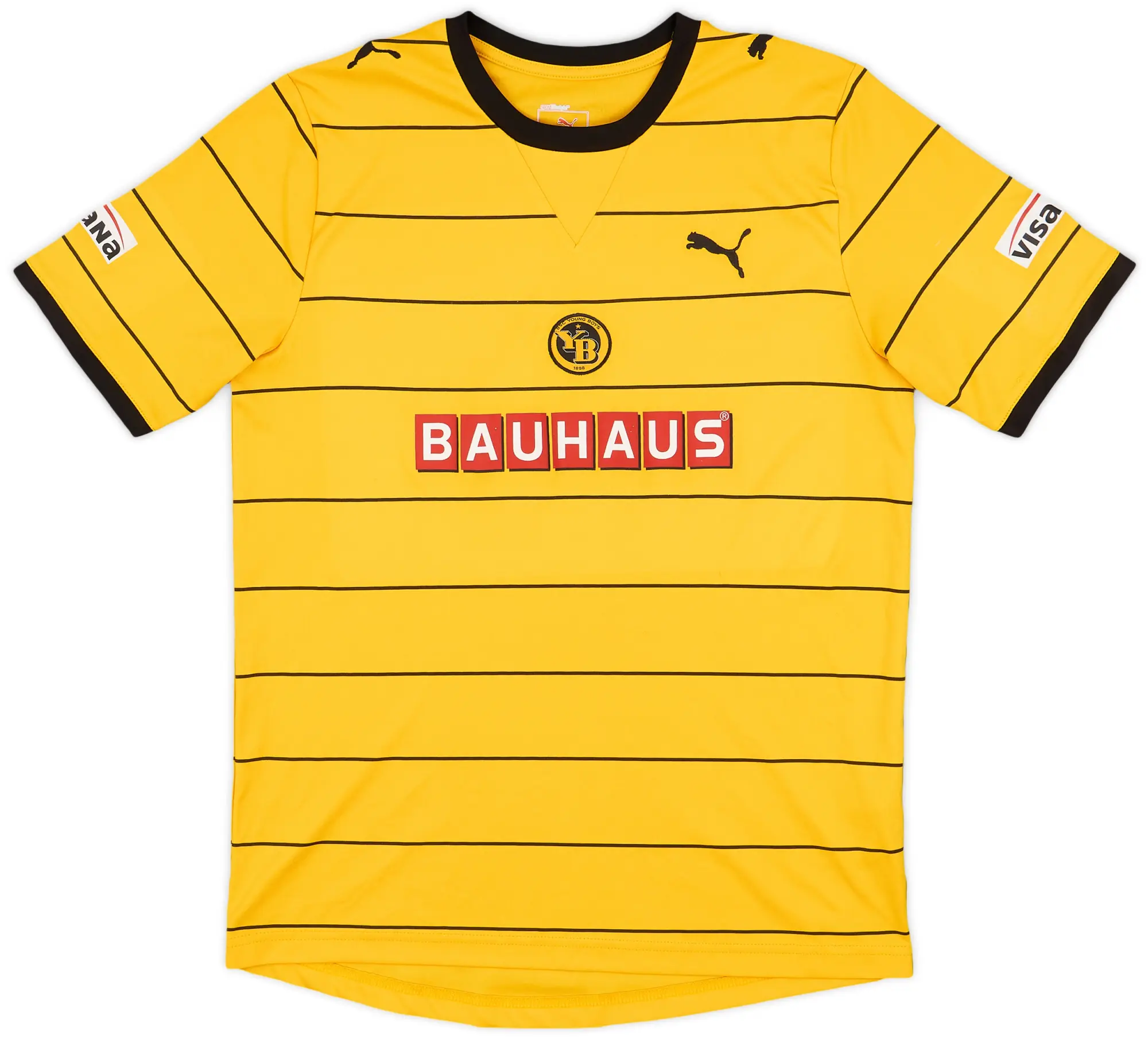 Puma 2011-12 Young Boys Signed Home Shirt - 8/10 - (XL.Boys)