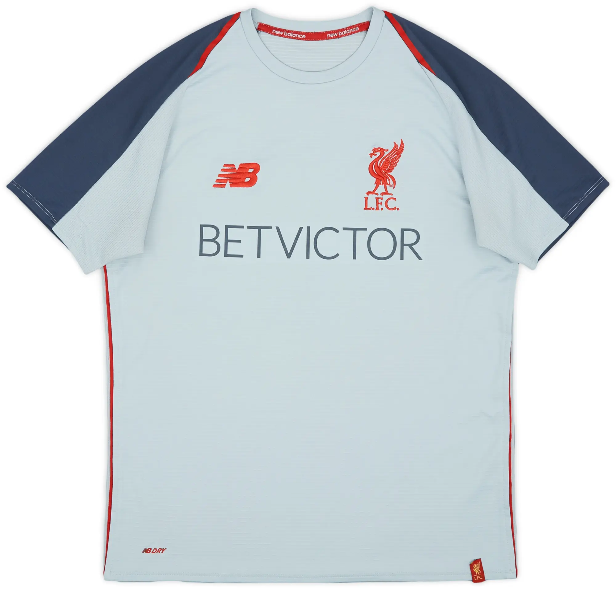 2017-18 Liverpool New Balance Training Shirt - 8/10 - (M)