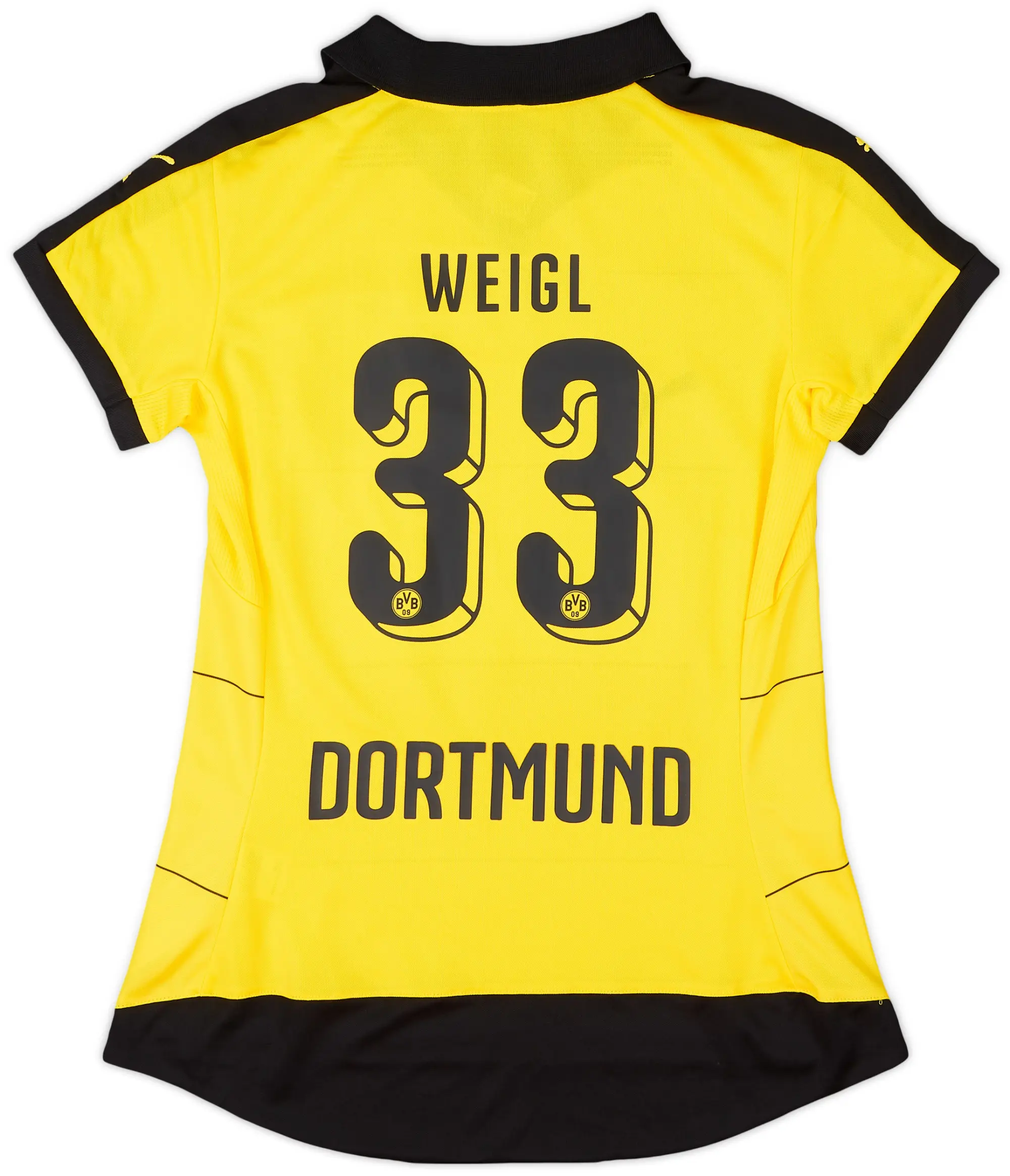 Puma 2015-16 Borussia Dortmund Home Shirt Weigl #33 (Women's S)