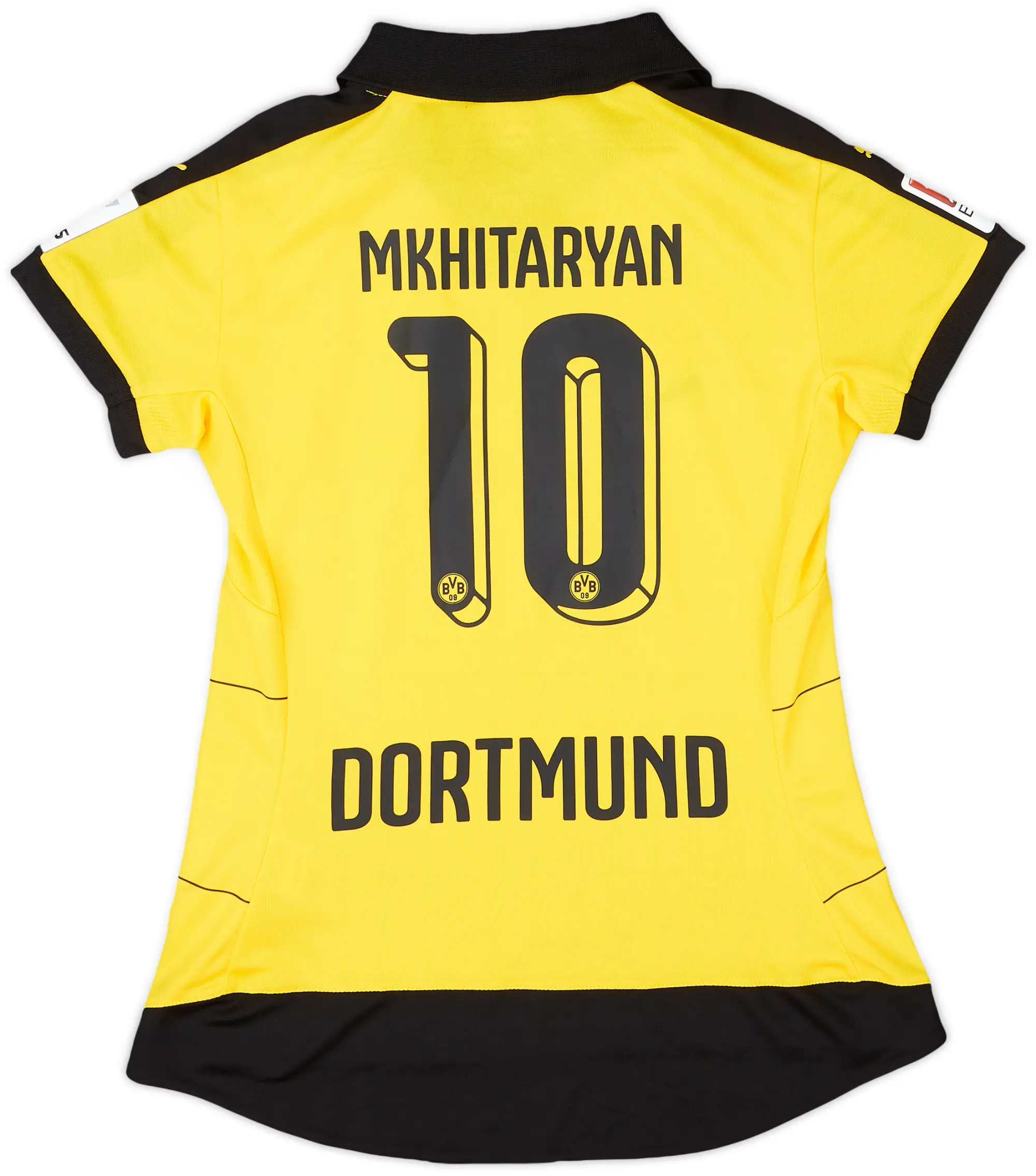 Puma 2015-16 Borussia Dortmund Home Shirt Mkhitaryan #10 (Women's XS)