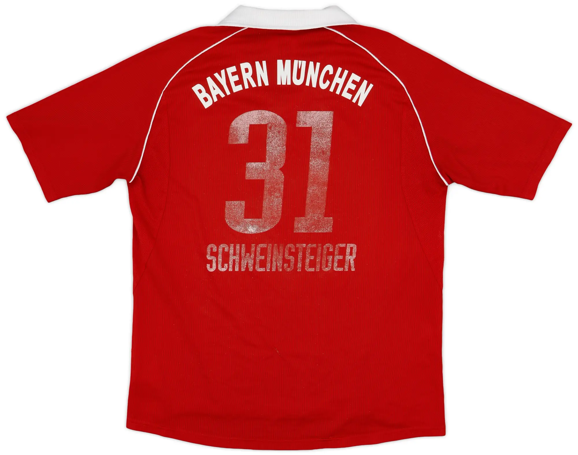 adidas 2005-06 Bayern Munich Home Shirt Schweinsteiger #31 - 4/10 - (L)