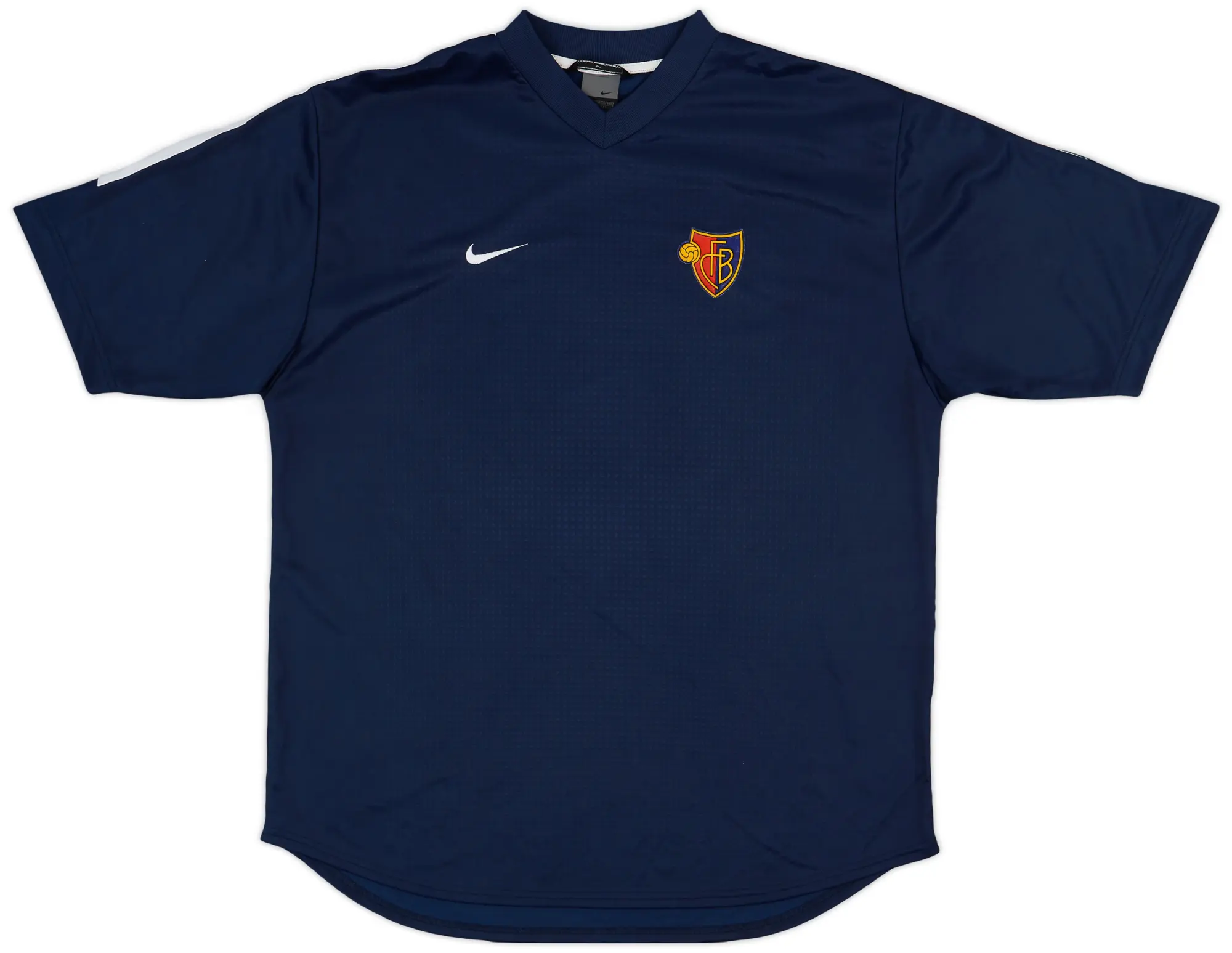 2002-03 FC Basel Nike Training Shirt - 9/10 - (L)
