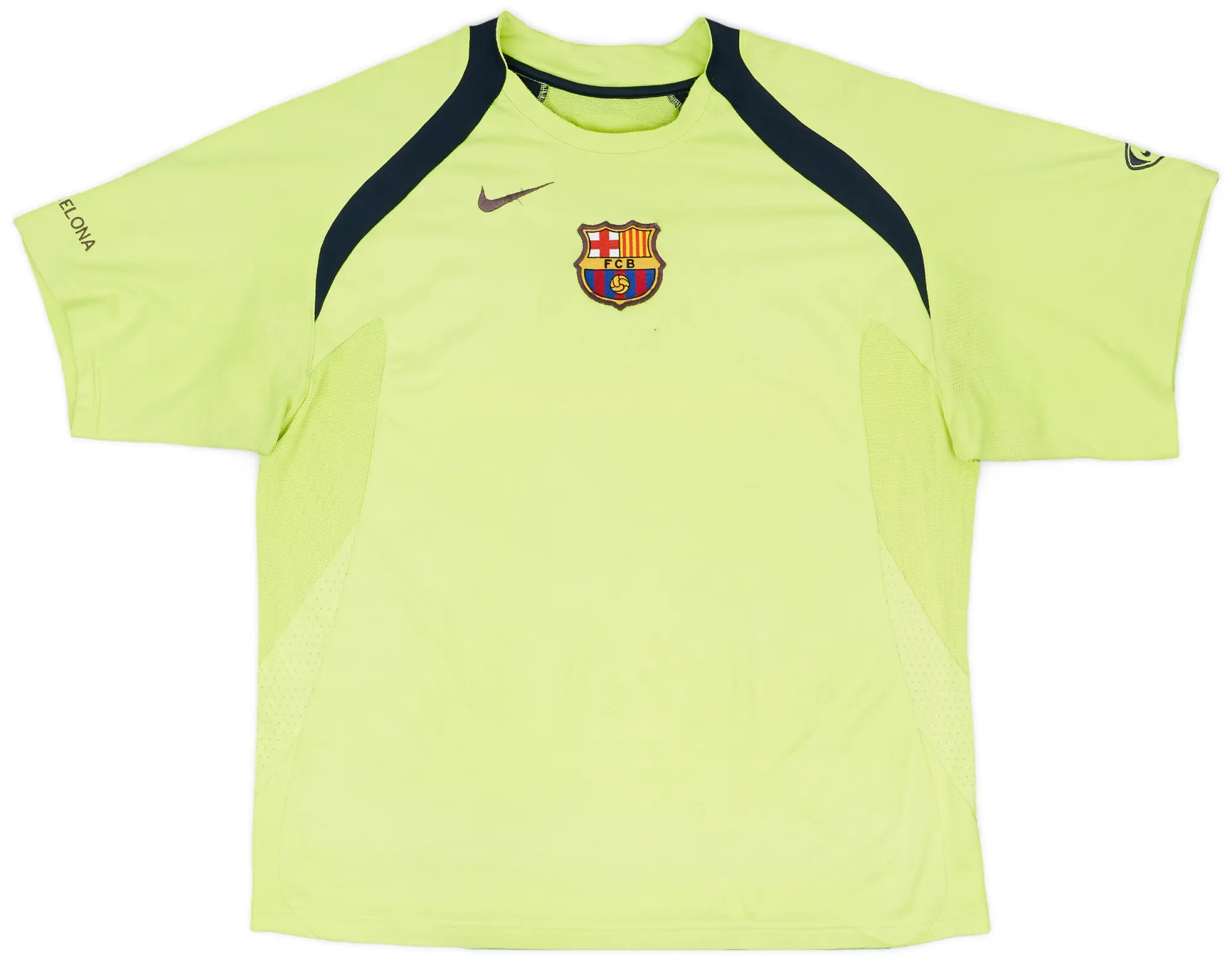 2005-06 Barcelona Nike Training Shirt - 4/10 - (L)