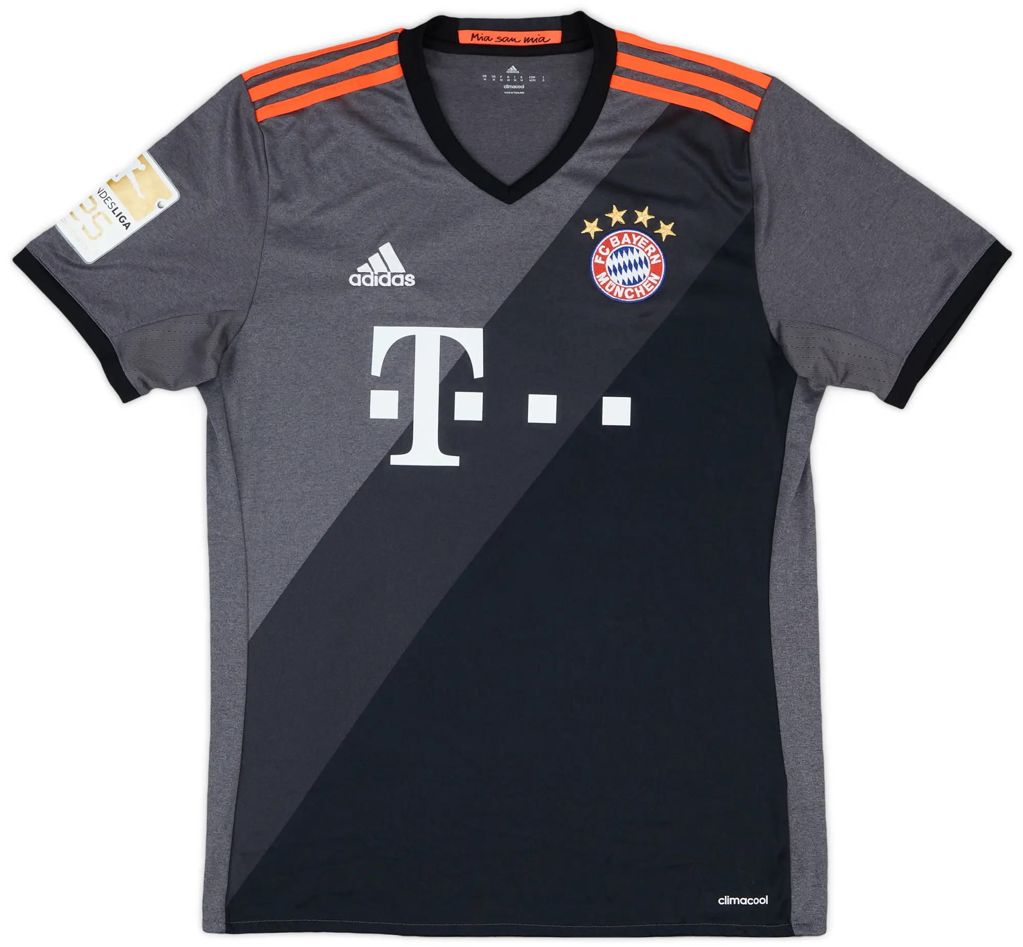 adidas 2016-17 Bayern Munich Away Shirt - 9/10 - (M)