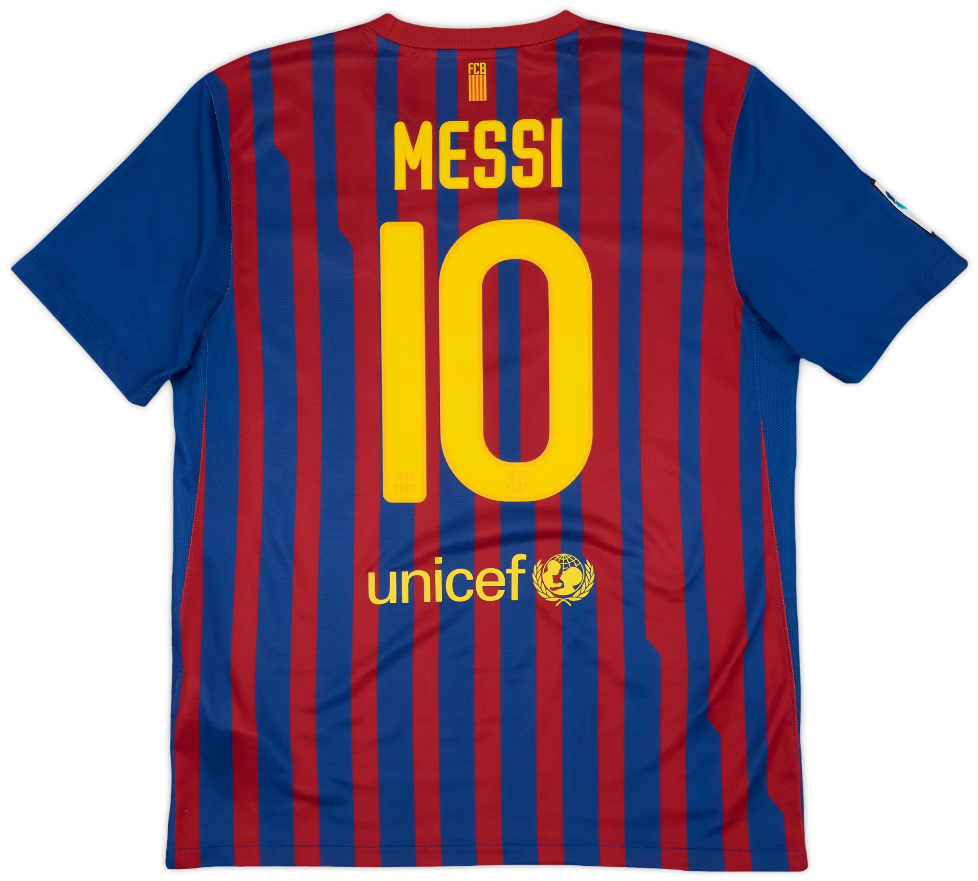 Nike 2011-12 Barcelona Home Shirt Messi #10 - 8/10 - (L)