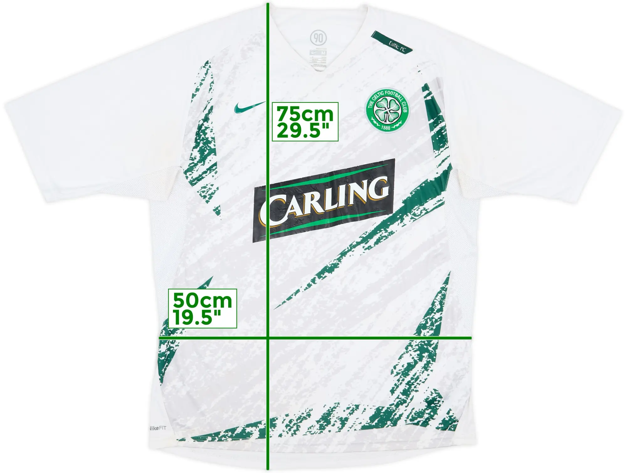 Nike Celtic Mens SS Home Shirt 2007/08