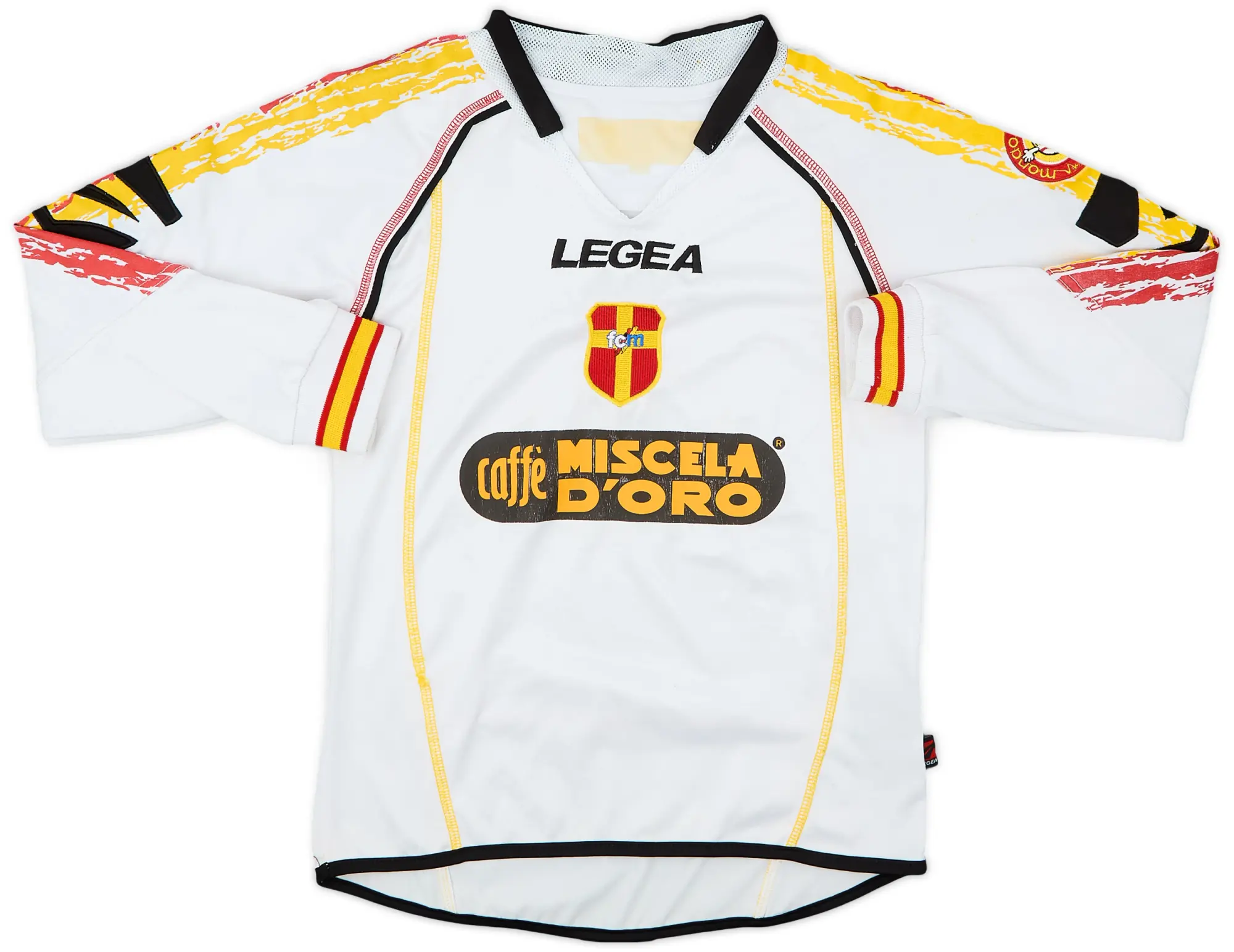Legea 2005-06 Messina Home L/S Shirt - 6/10 - (M.Boys)
