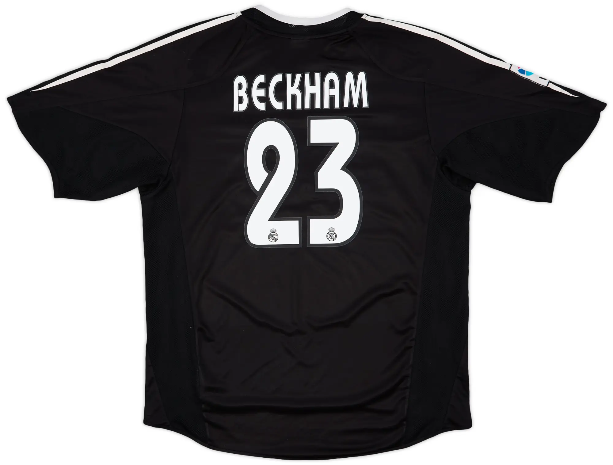 adidas 2004-05 Real Madrid Away Shirt Beckham #23 - 6/10 - (L)