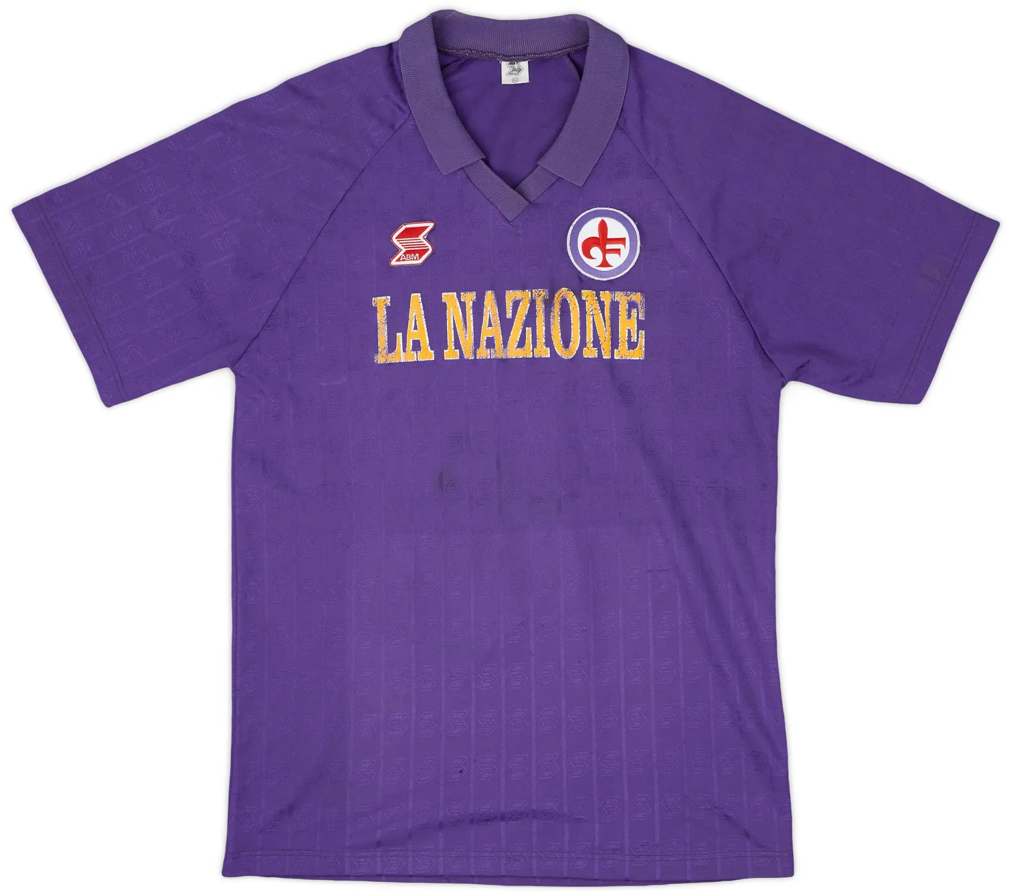 Ennerre 1989-90 Fiorentina Home Shirt - 6/10 - (XL)