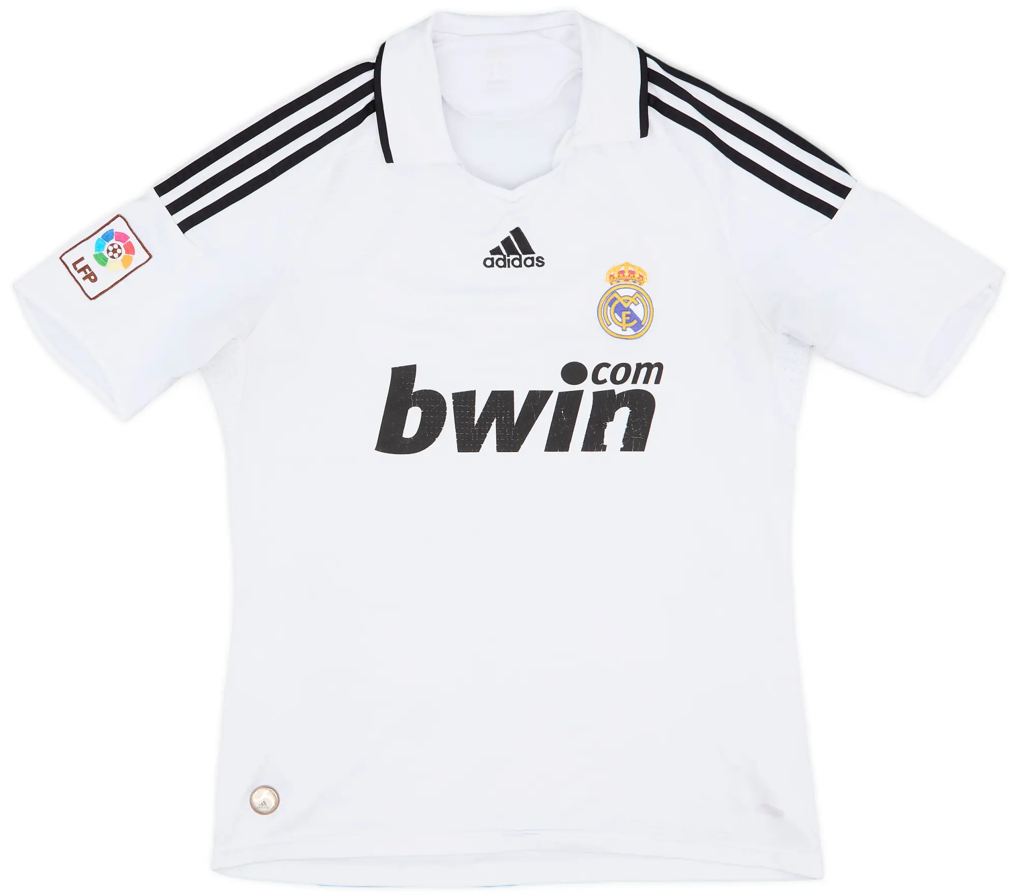 adidas 2008-09 Real Madrid Home Shirt - 6/10 - (M)